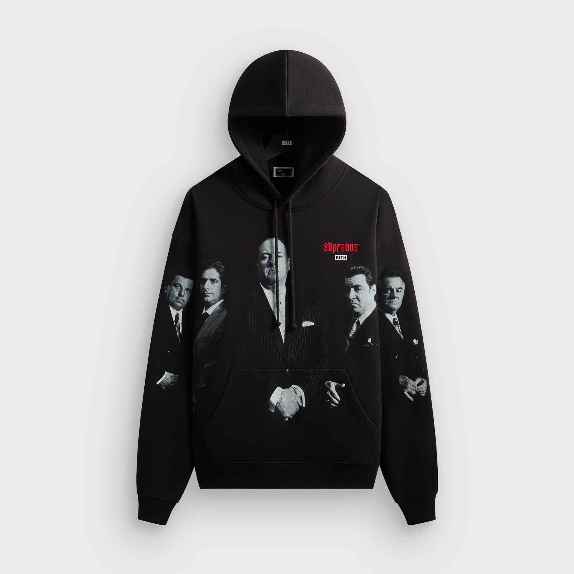 Kith for The Sopranos Arched Character Nelson Hoodie - Black