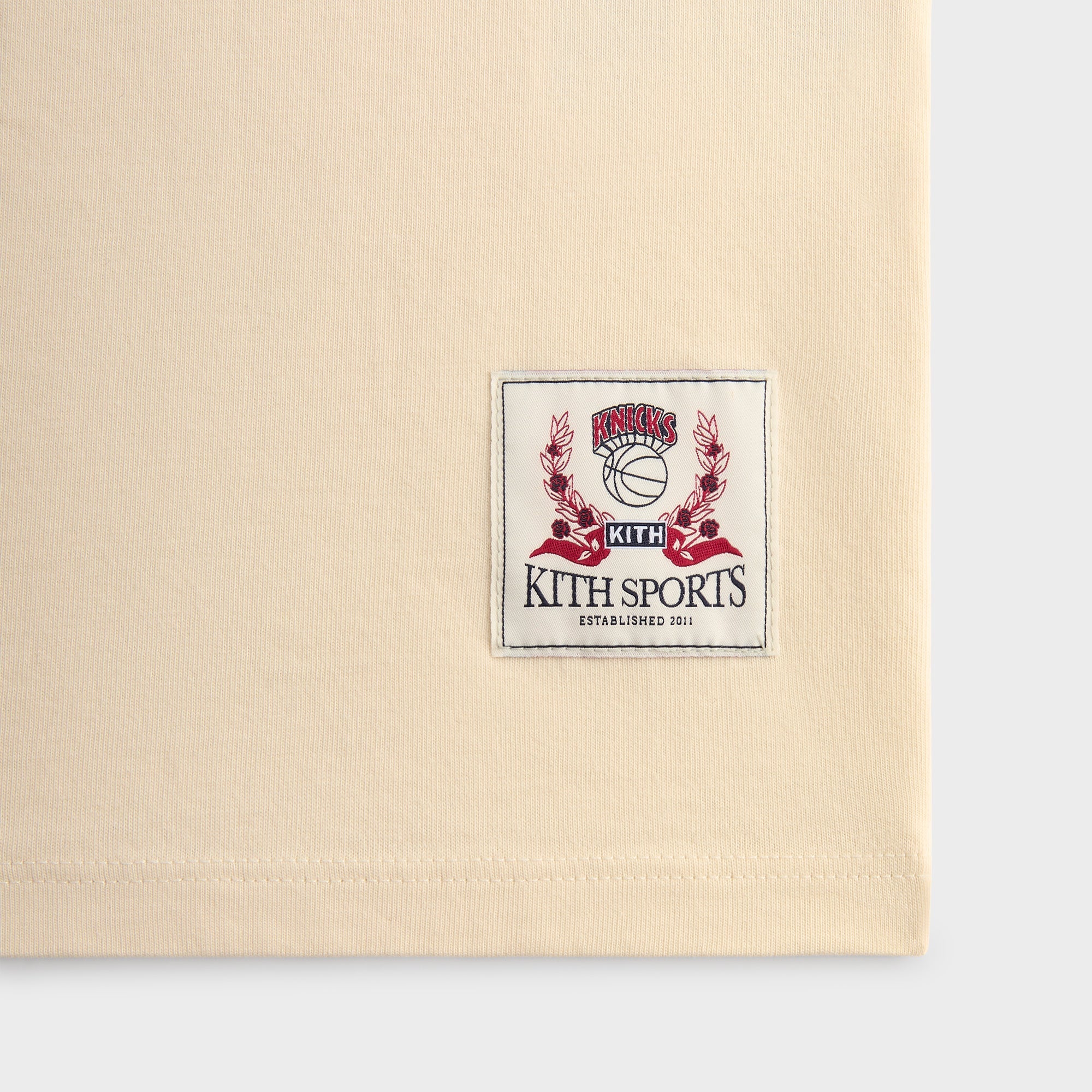Kith for the New York Knicks NY Vintage Jones Tee - Sandrift – Kith UK