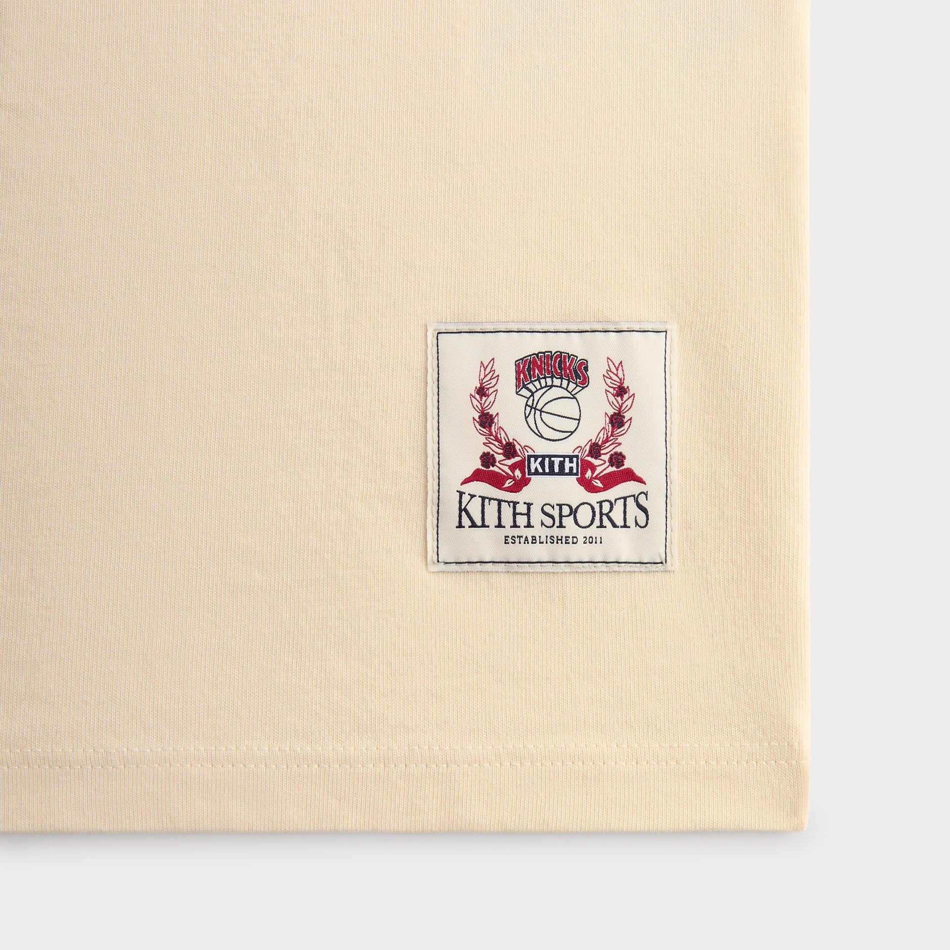 Kith for the New York Knicks NY Vintage Jones Tee - Sandrift