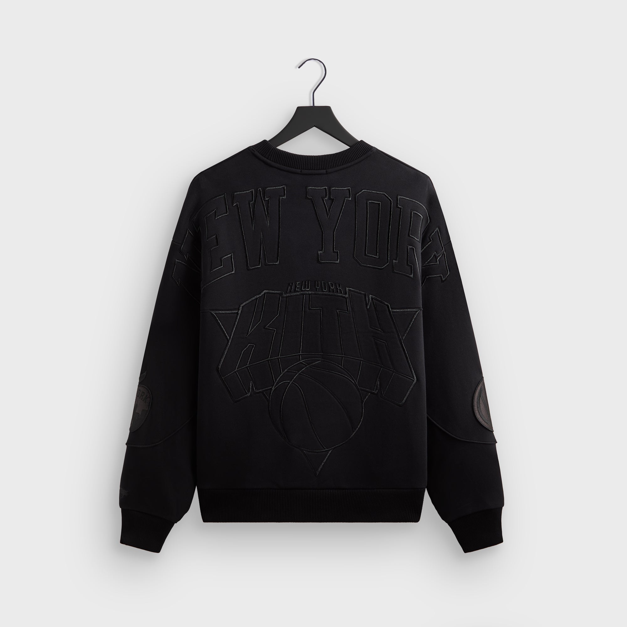 Kith for the New York Knicks Tonal Vintage Crewneck - Black – Kith UK