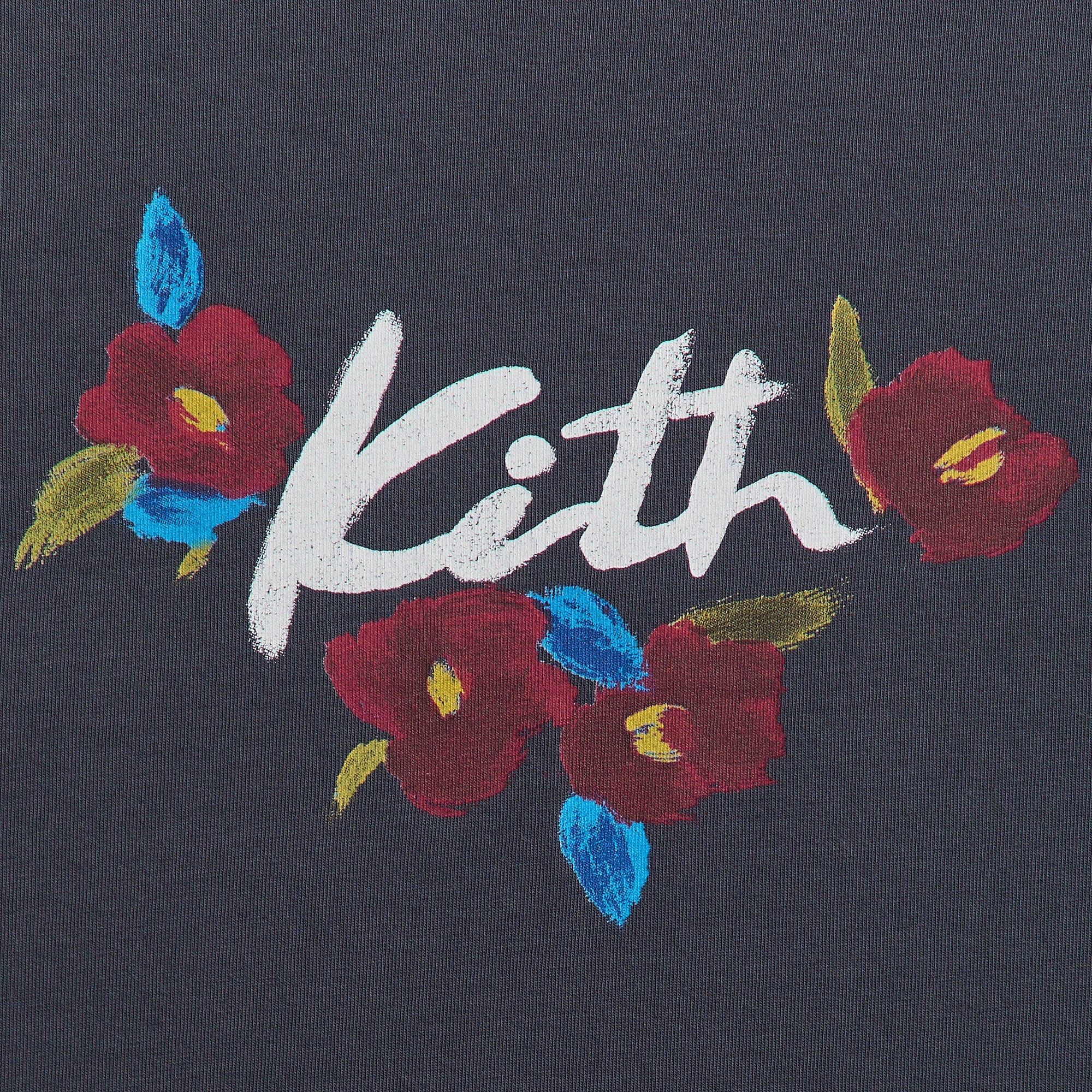 Kith Brush Vintage Boxy Alex Tee - Nocturnal – Kith UK
