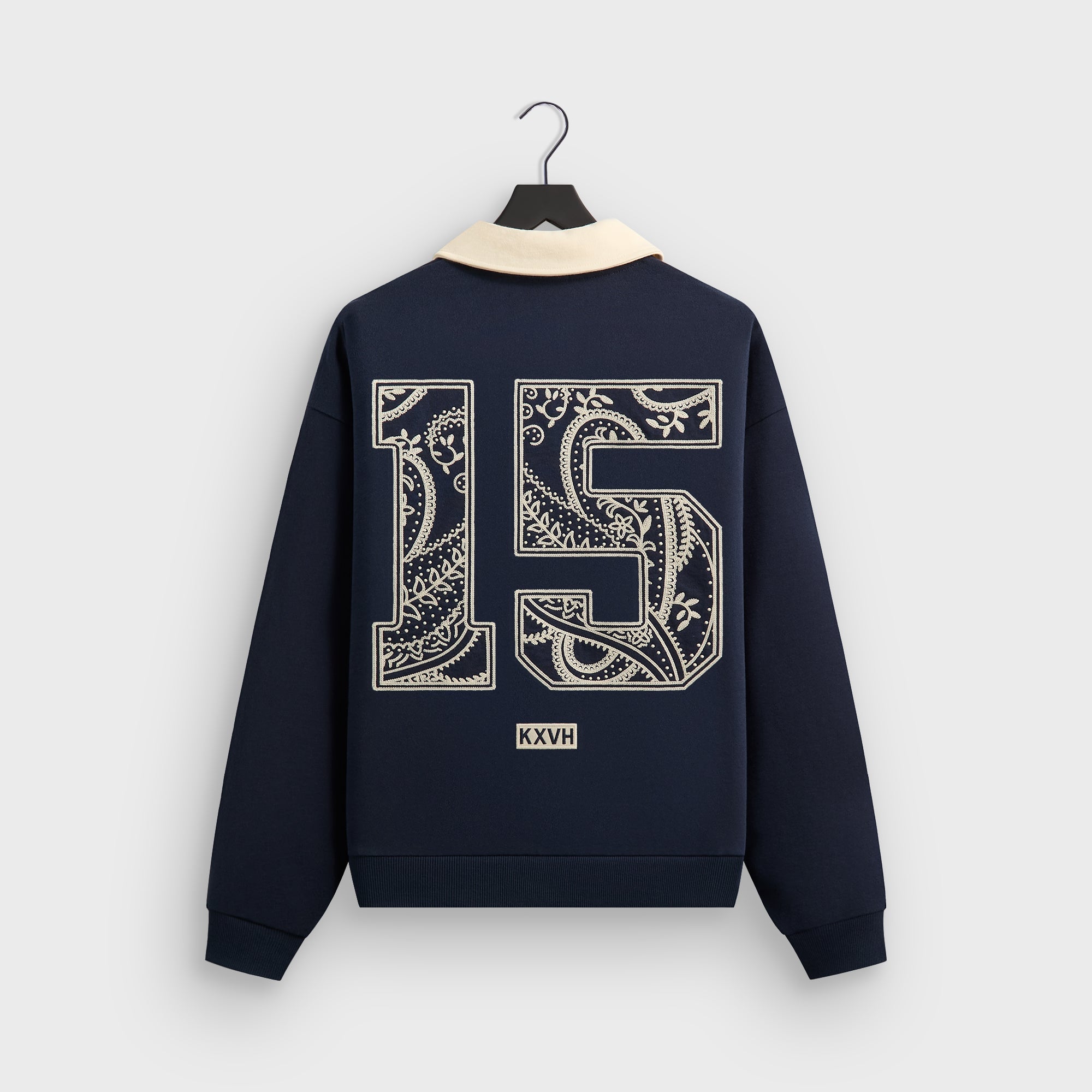 Kith Nelson Rugby Pullover - Nocturnal – Kith UK