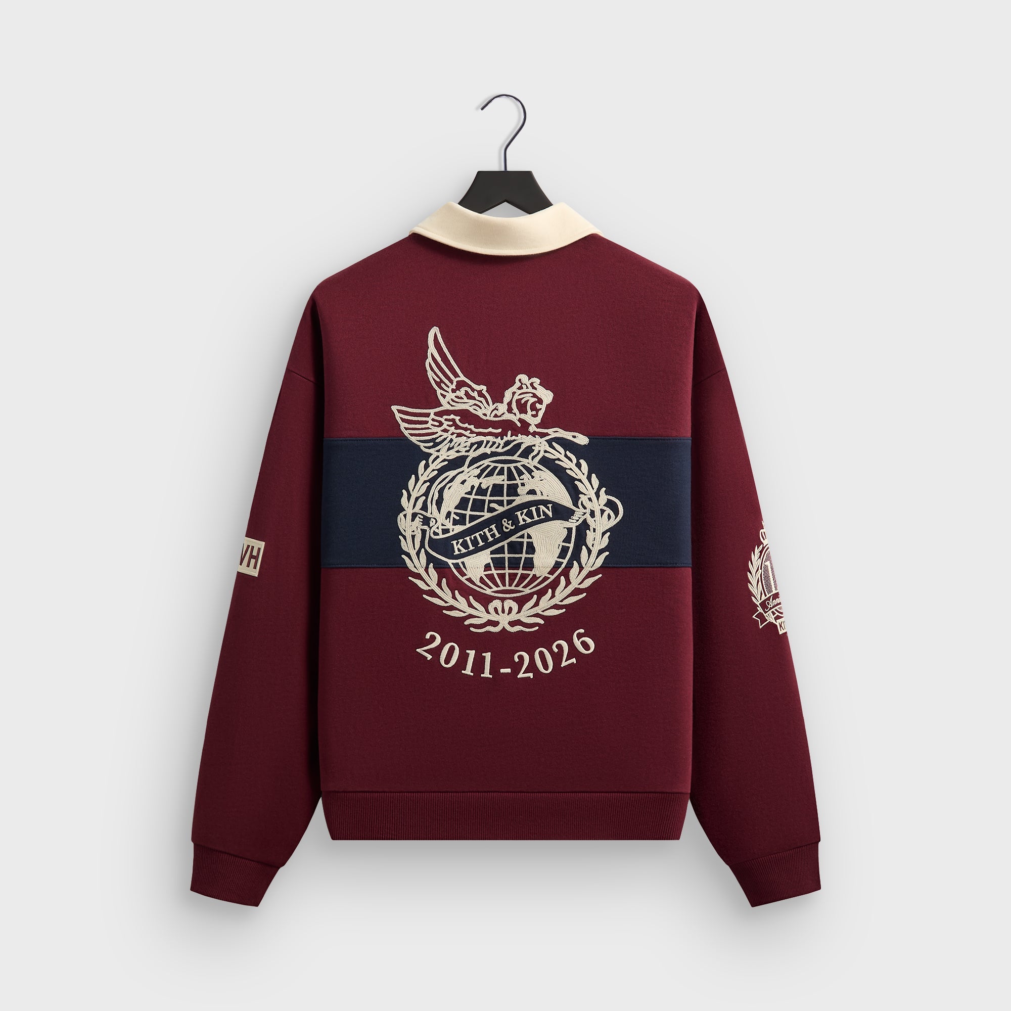 Kith Autograph Nelson Rugby Pullover - Magma – Kith UK