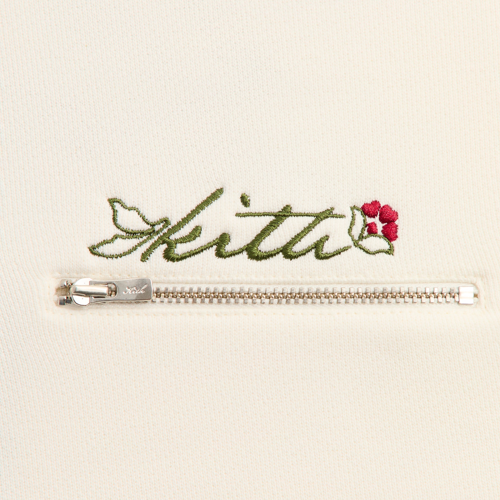 Kith Floral Queensbridge Quarter Zip - Silk – Kith UK
