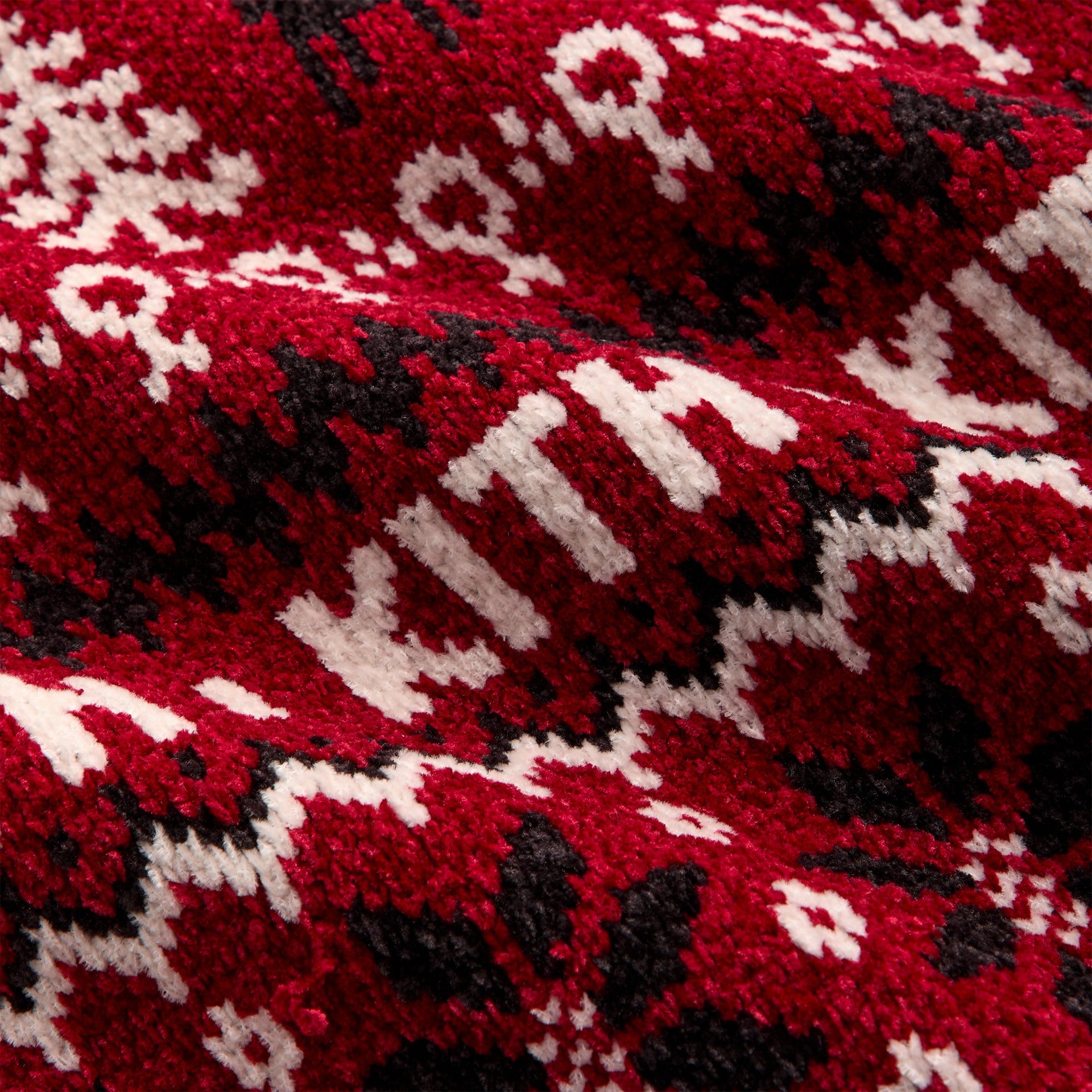 Kithmas Chenille Fair Isle Quarter Zip - Allure
