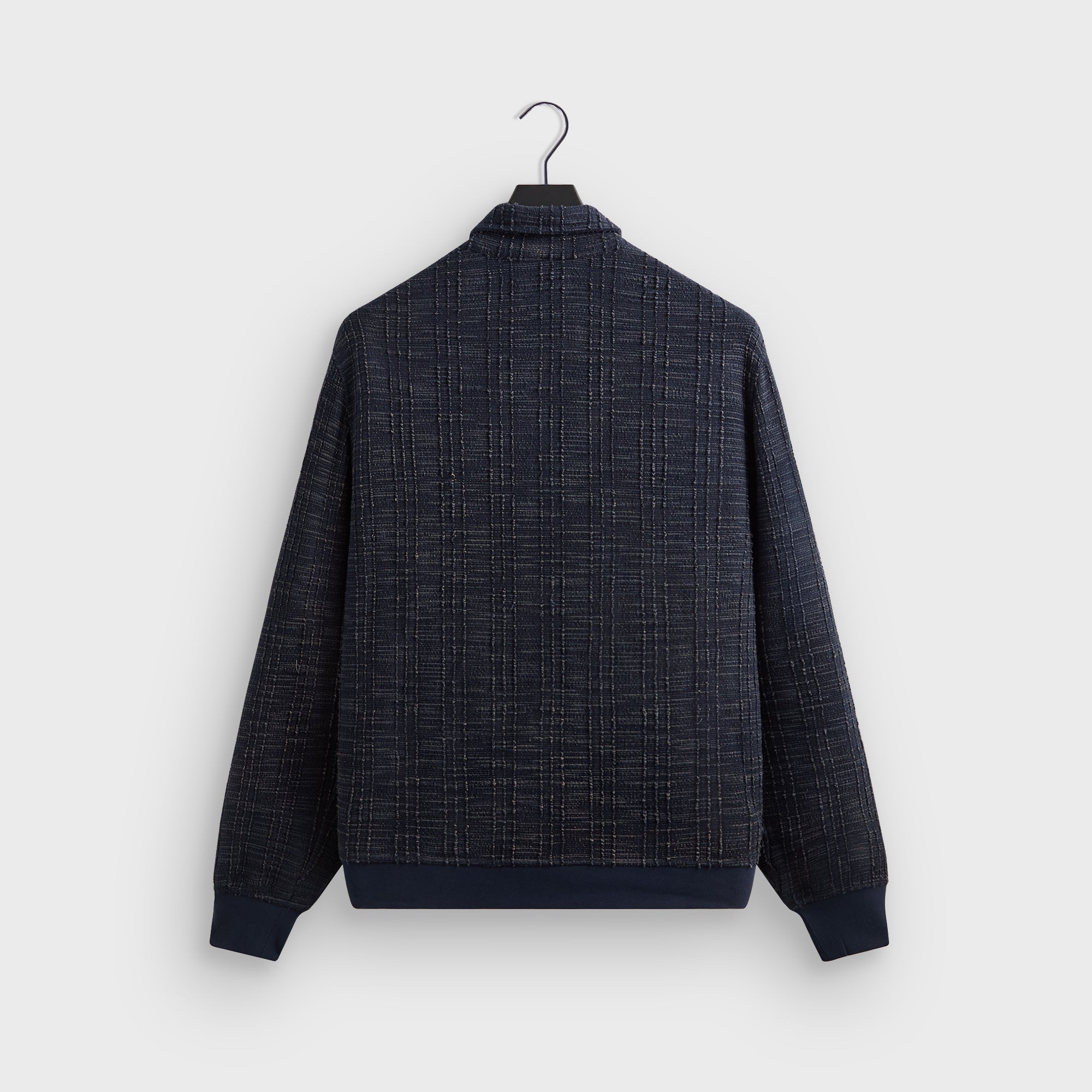 Kith High Twist Tweed Rhys Cardigan - Nocturnal – Kith UK
