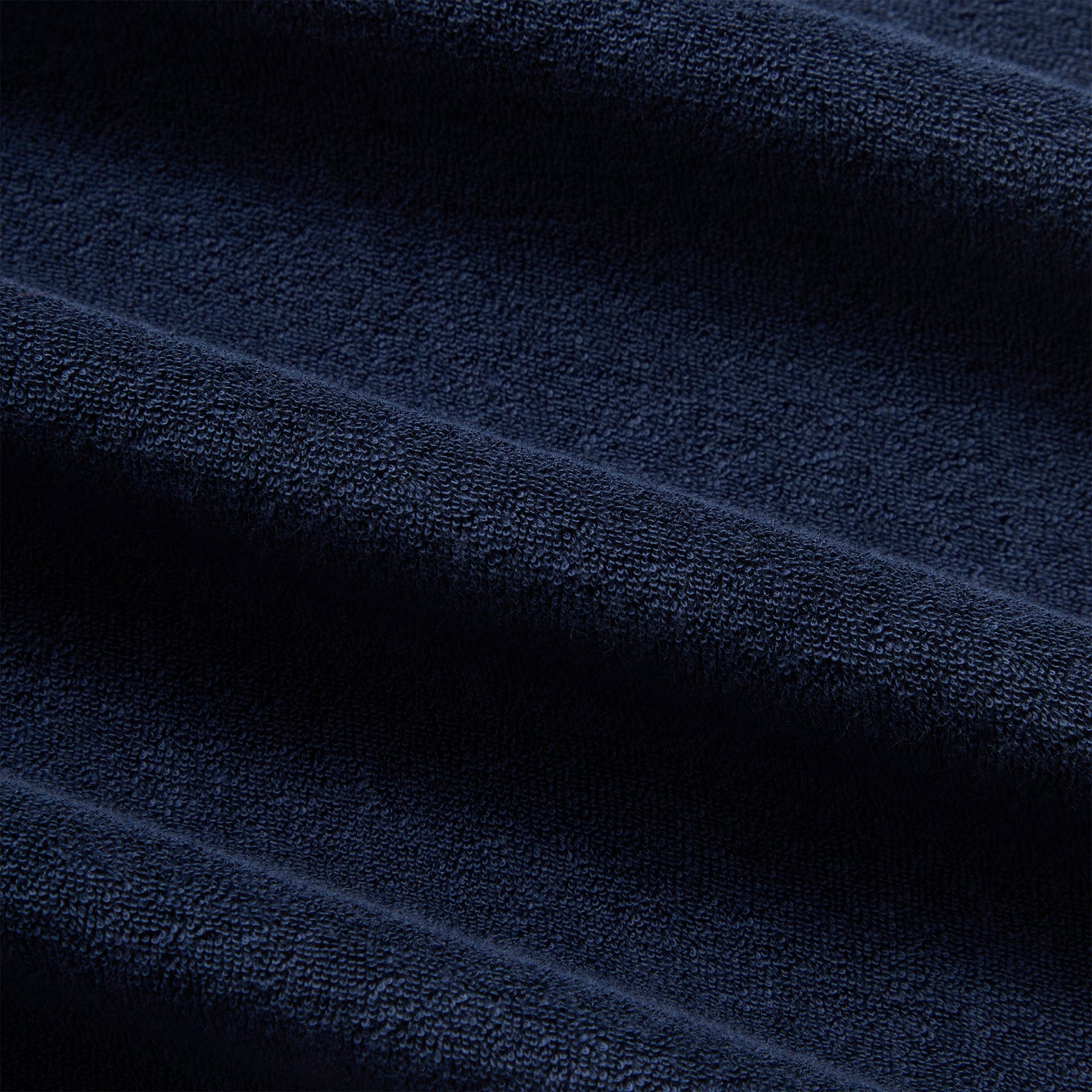 Kith Textured Towel Terry Heathrow Polo - Nocturnal