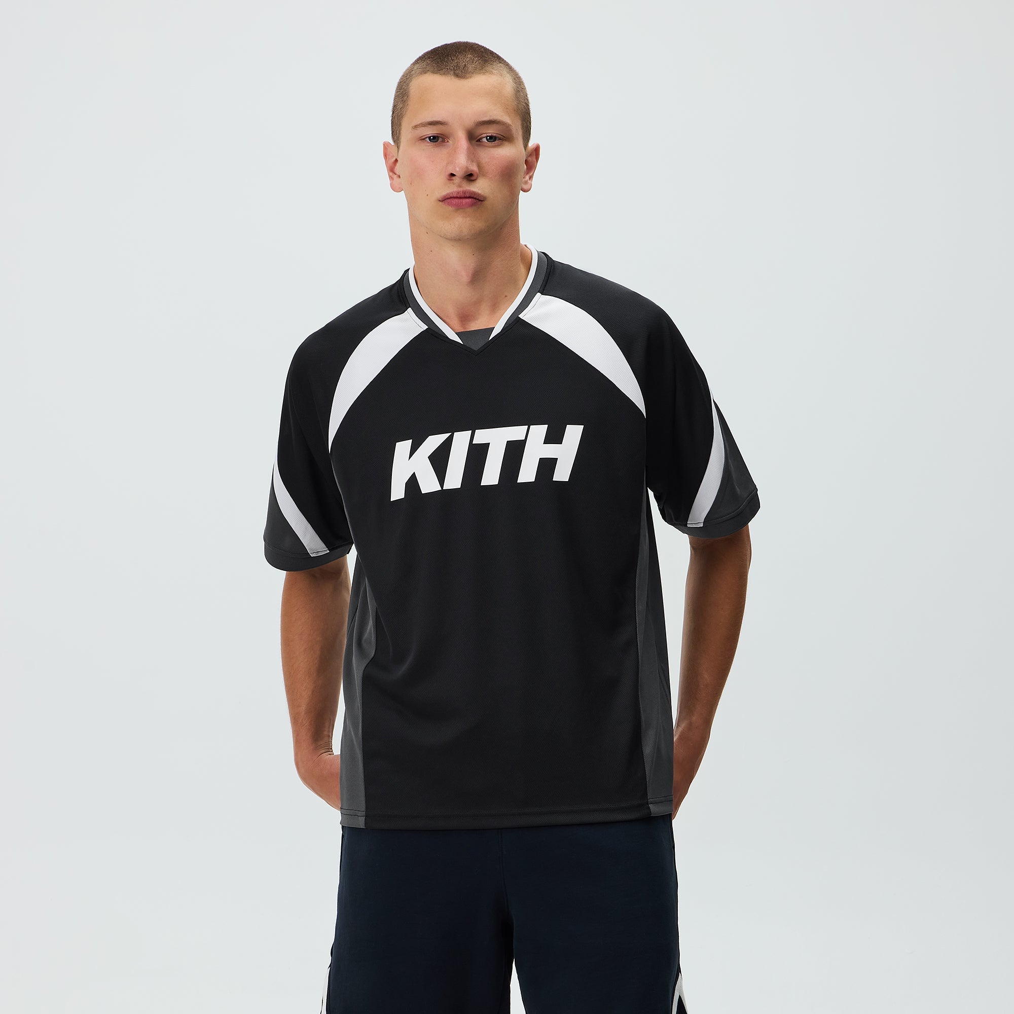 Kith Otto Mesh Chase II Jersey - Black – Kith UK