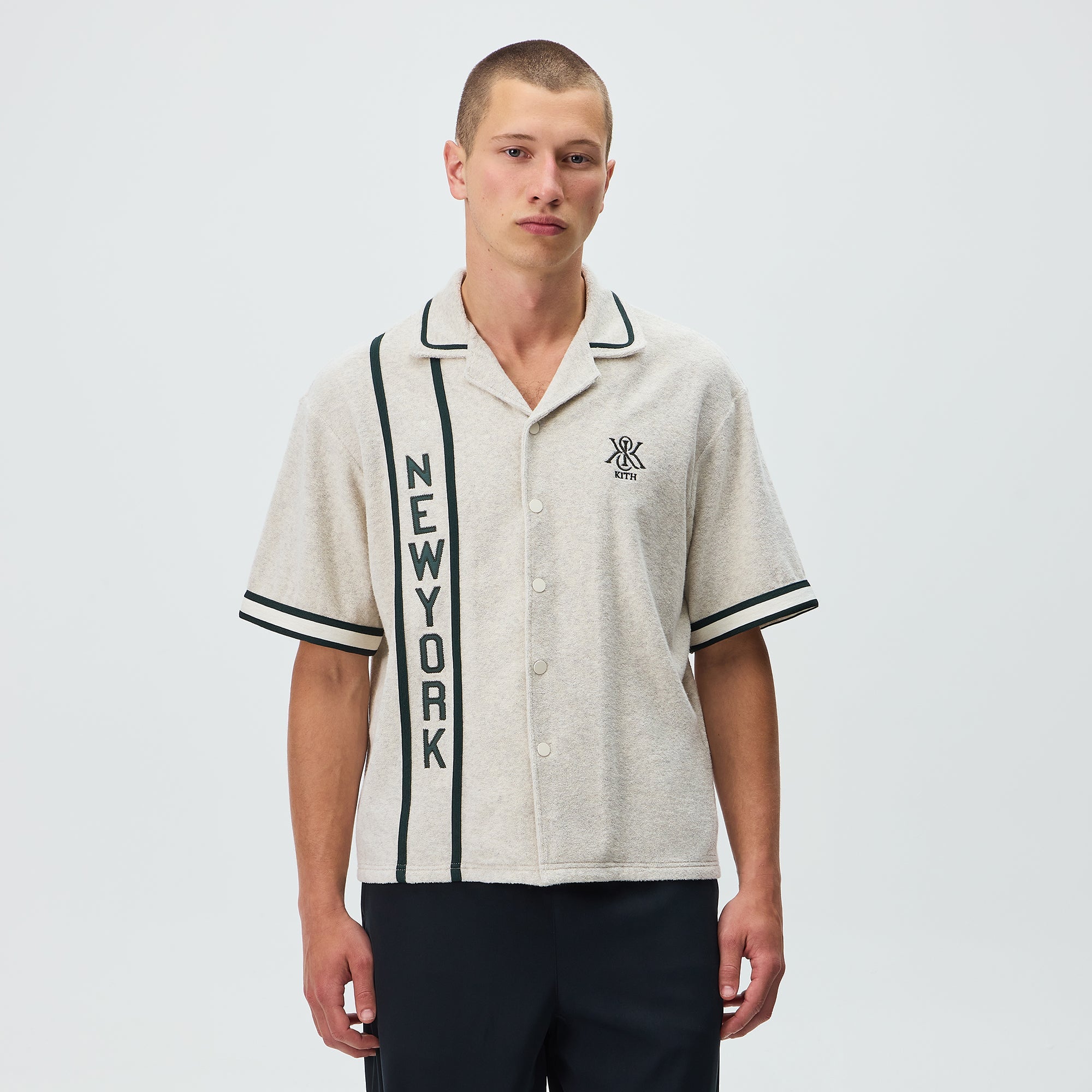 Kith Terry Kensley Shirt - Canvas – Kith UK