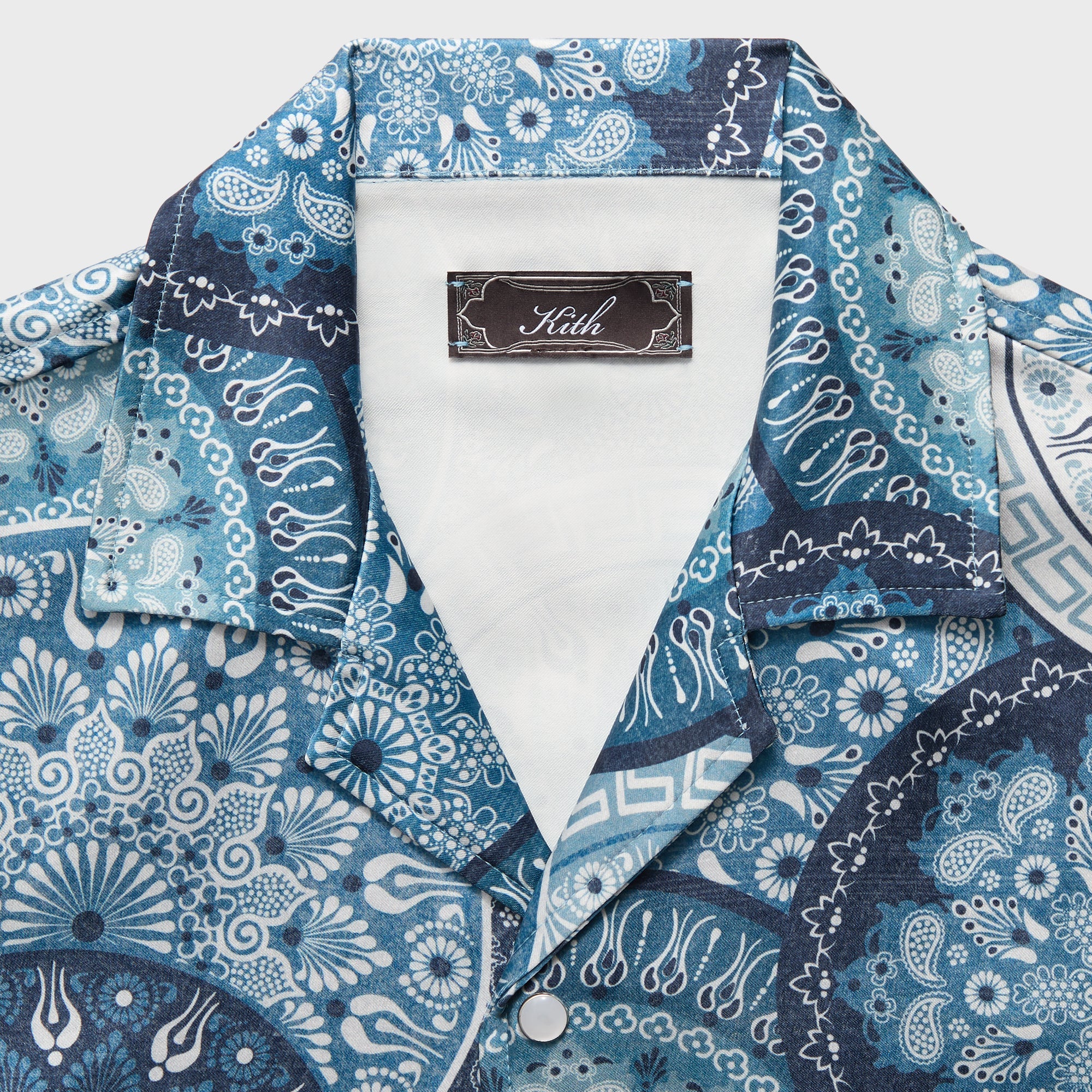 Kith Mosaic Mandala Thompson Camp Collar Shirt - Novel – Kith UK