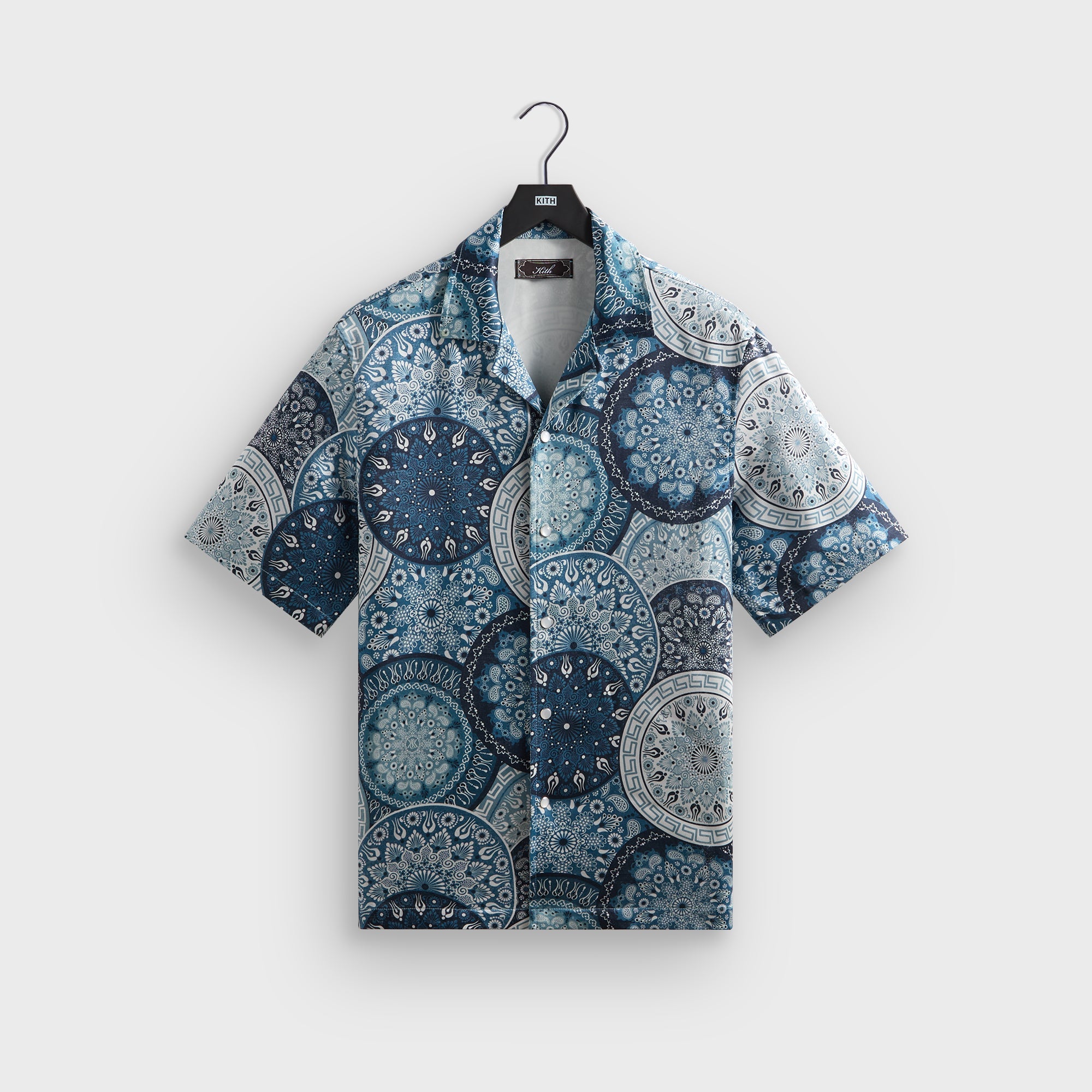 Kith Mosaic Mandala Thompson Camp Collar Shirt - Novel – Kith UK