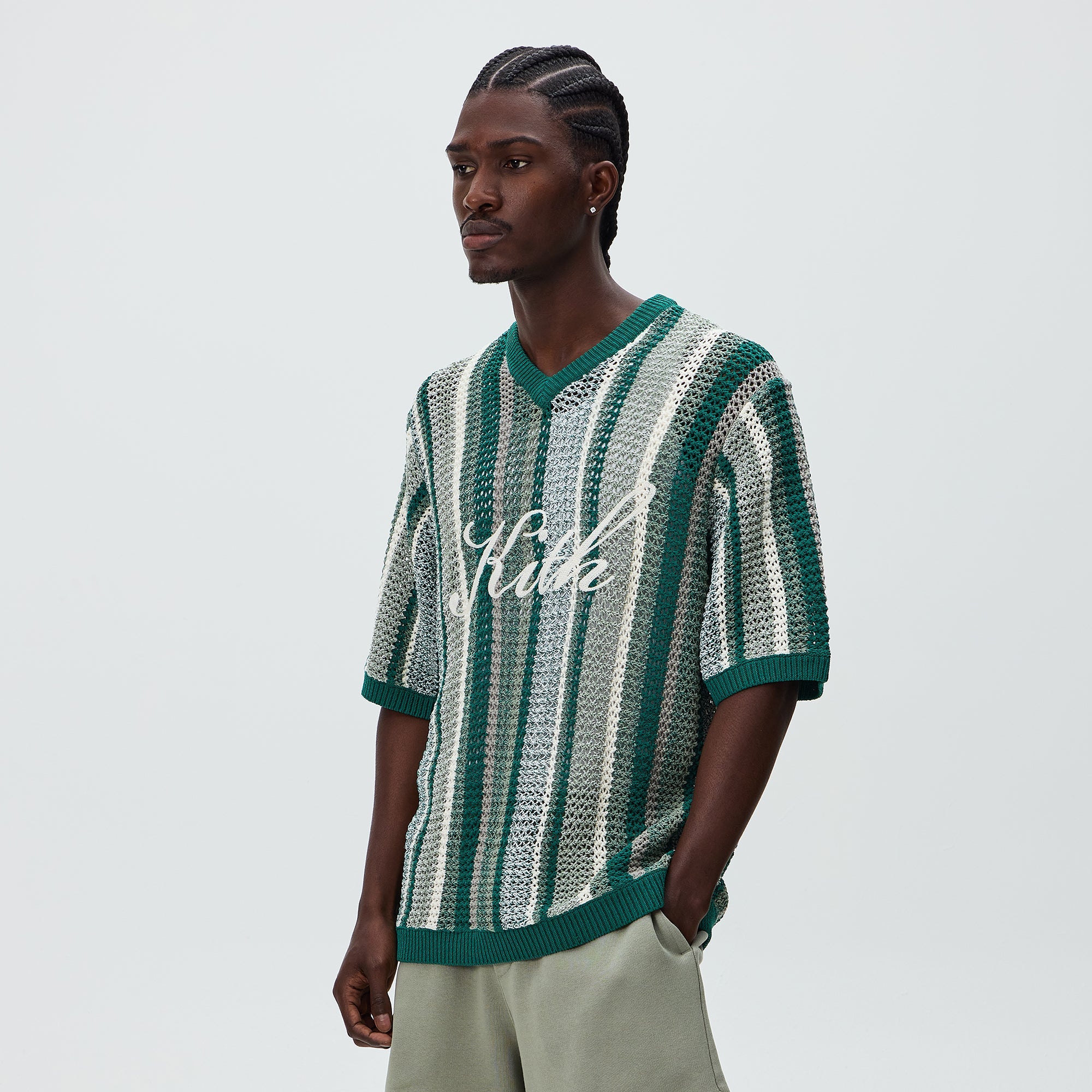 Kith Crochet Malik Jersey - Feld – Kith UK