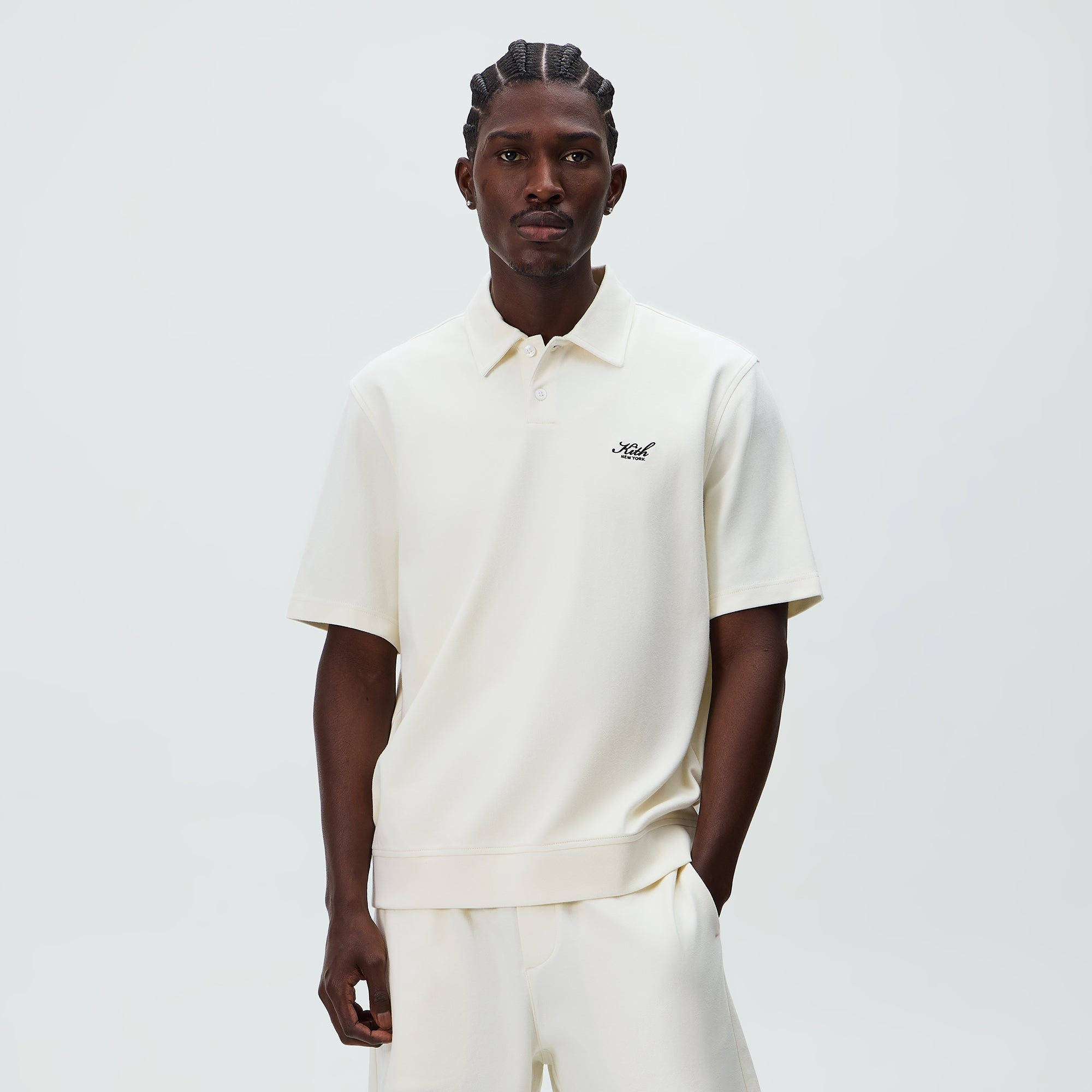 Kith Interlock Graham Polo - Silk – Kith UK