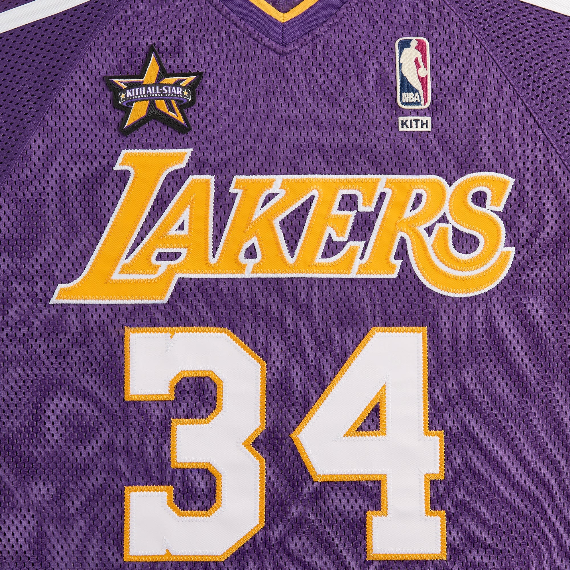 新品未使用 Kith NBA Los Angeles Lakers Kith NBA All-Star Los Angeles Lakers Samuel Jersey Marigold Men's
