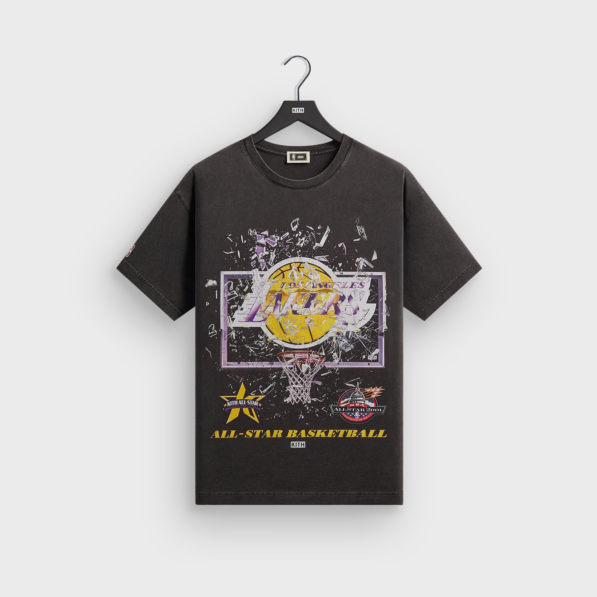 トップス Kith NBA 76ers Allen Iverson Vintage Tee Kith for NBA All-Star Philadelphia 76ers Allen Iverson Vintage Tee