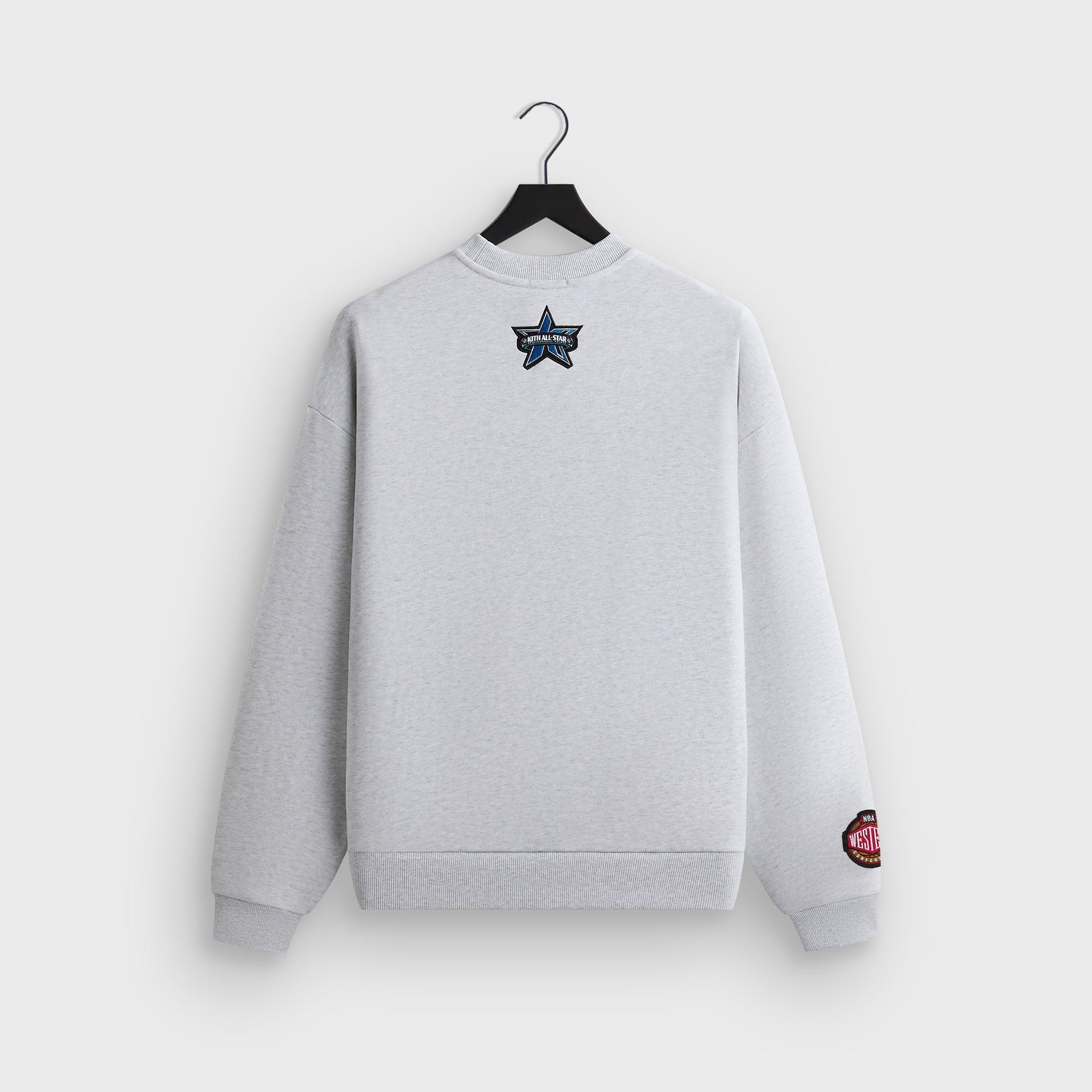 Kith for NBA All-Star Minnesota Timberwolves Nelson Crewneck - Light Heather Grey - PH