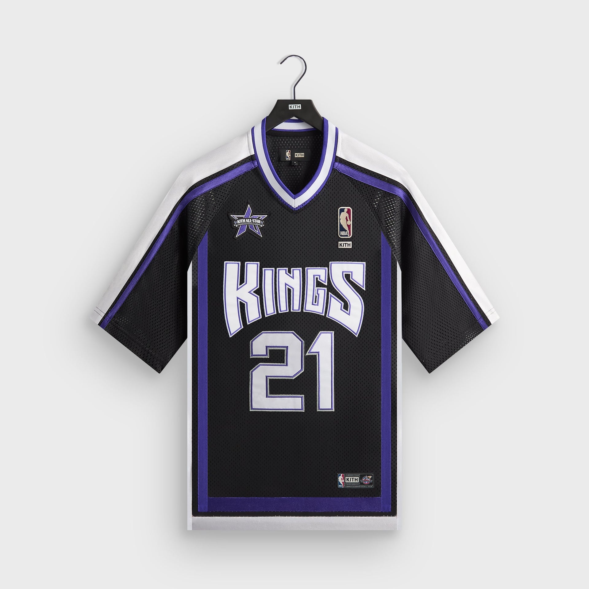 Kith for NBA All-Star Sacramento Kings Leon Shirt - Black
