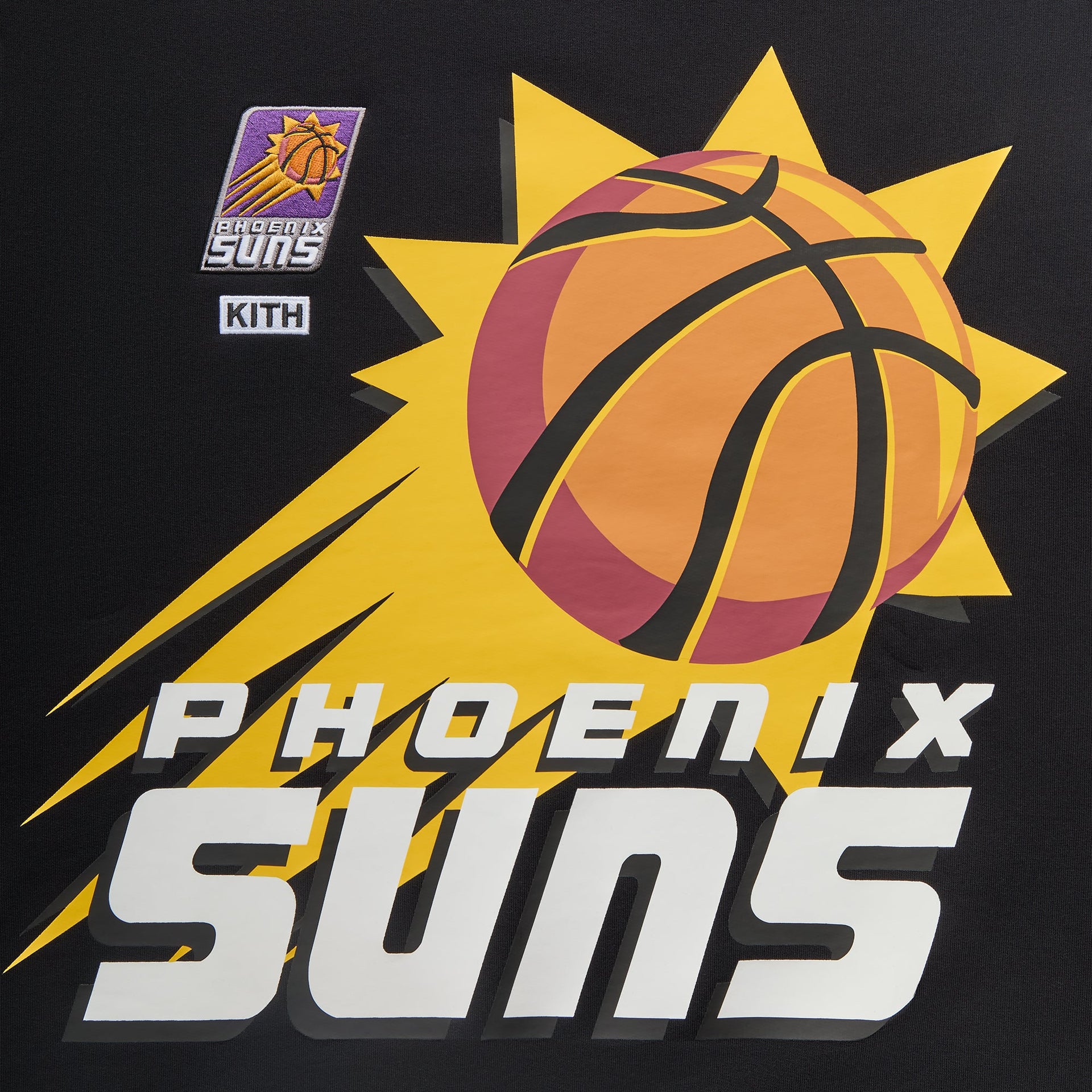 Kith for NBA All-Star Phoenix Suns Nelson Crewneck - Black