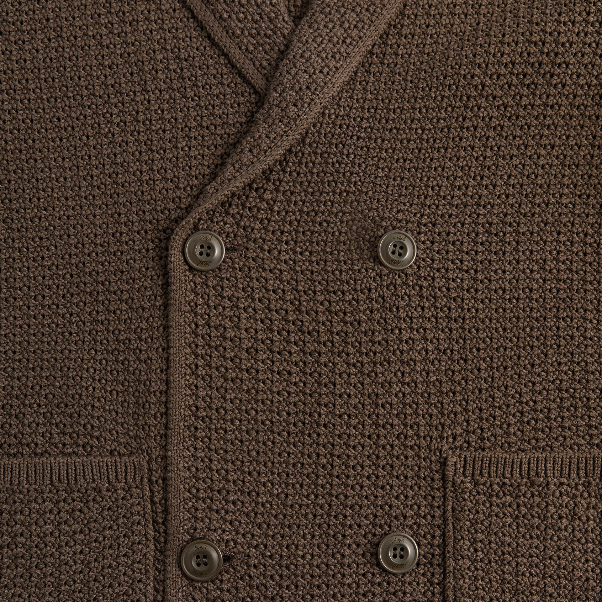 Kith Crochet Knit Raya Blazer - Underground