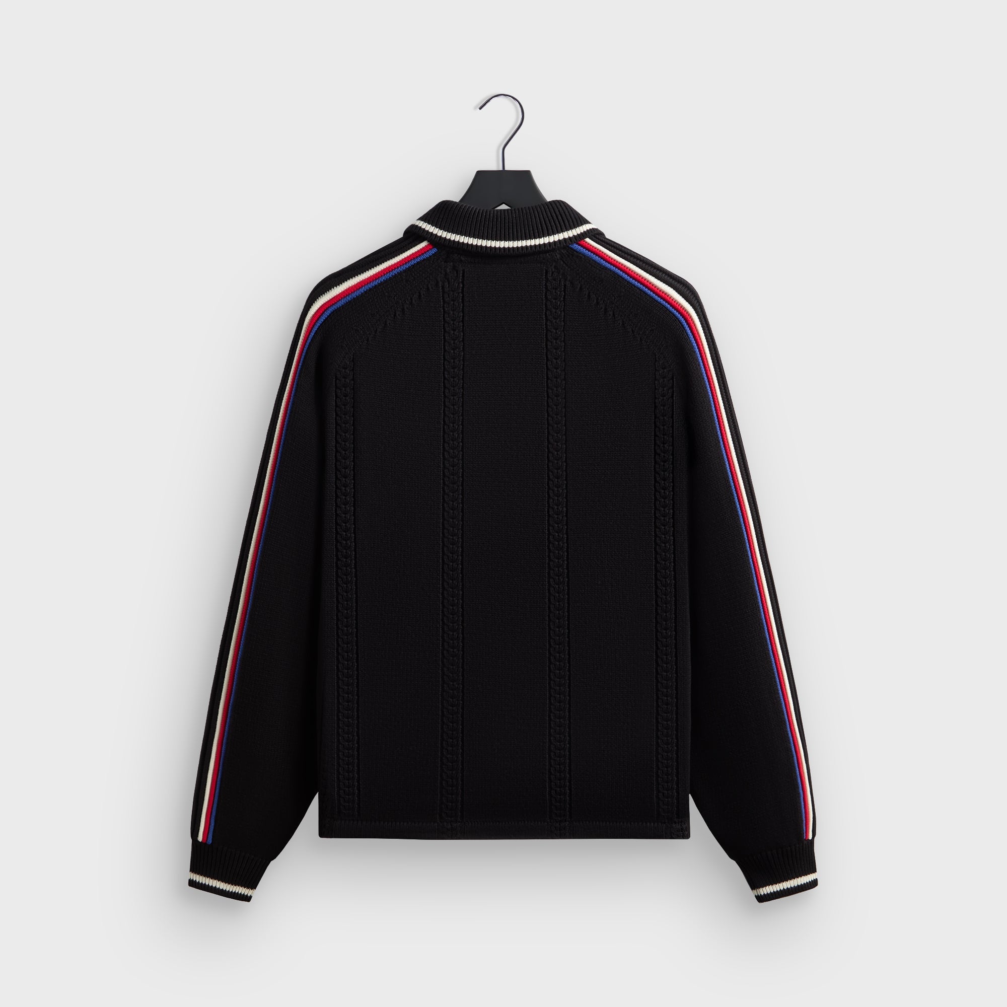 Kith Wagner Long Sleeve Soccer Sweater - Black – Kith UK