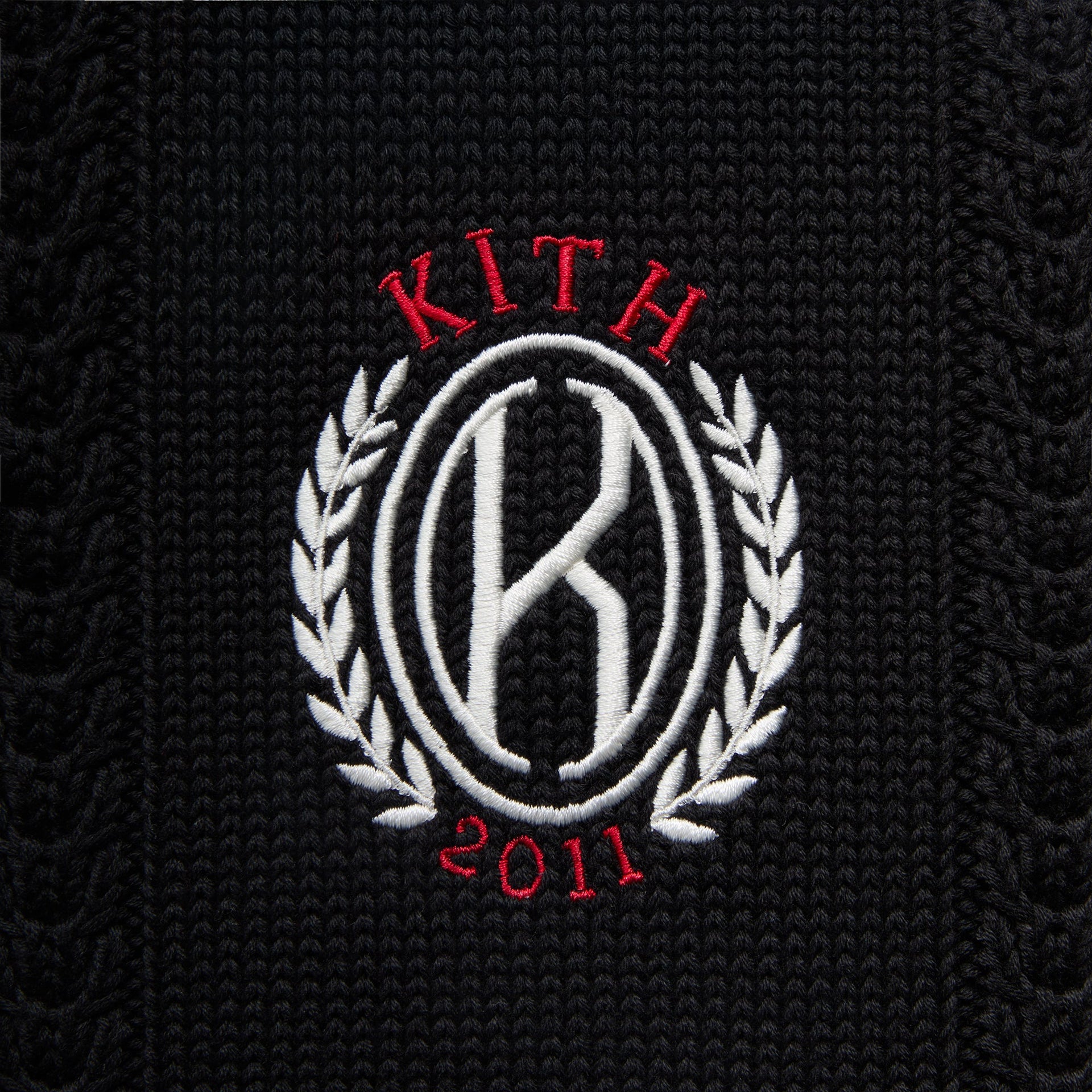 Kith Wagner Long Sleeve Soccer Sweater - Black