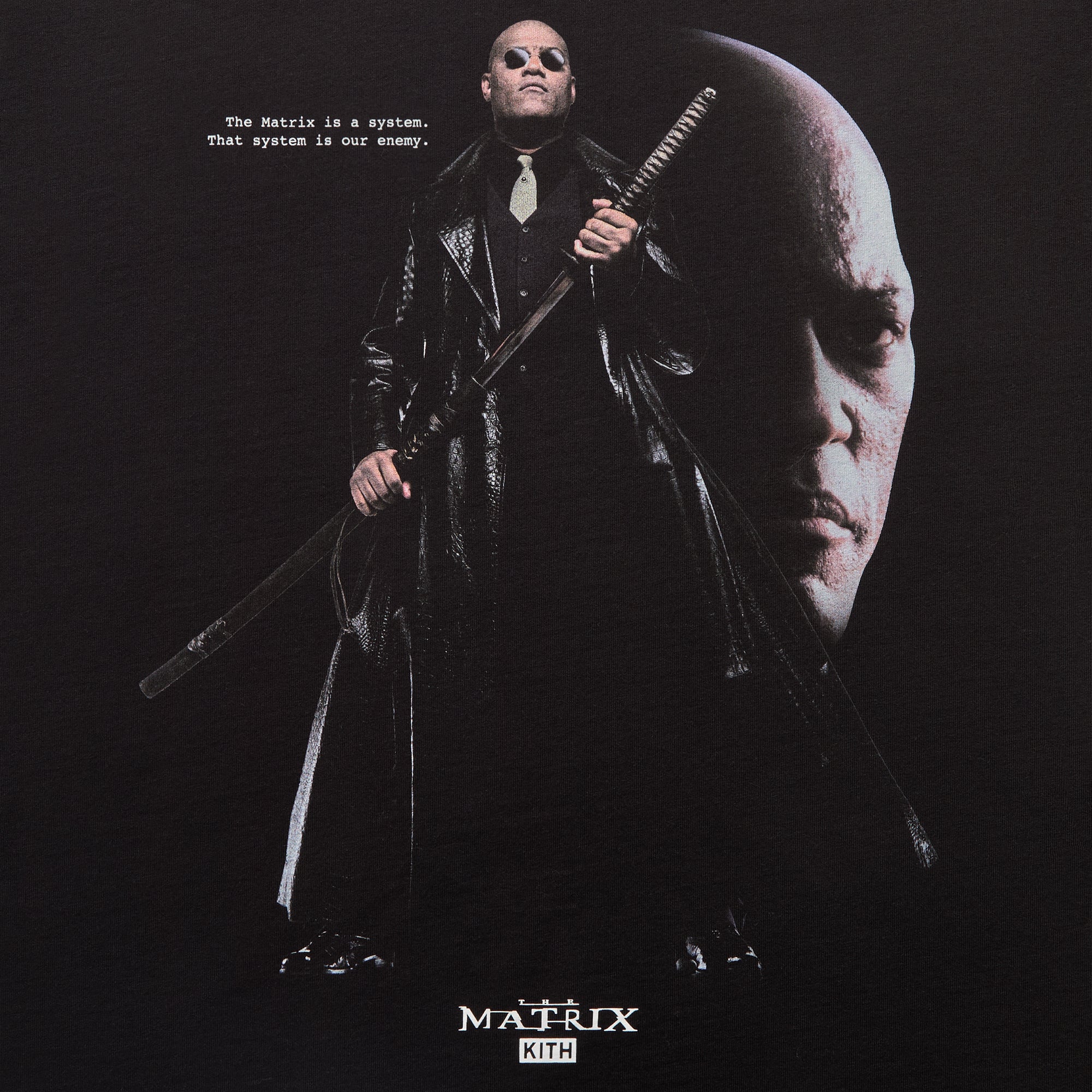 Kith for The Matrix Morpheus Tee - Black – Kith UK