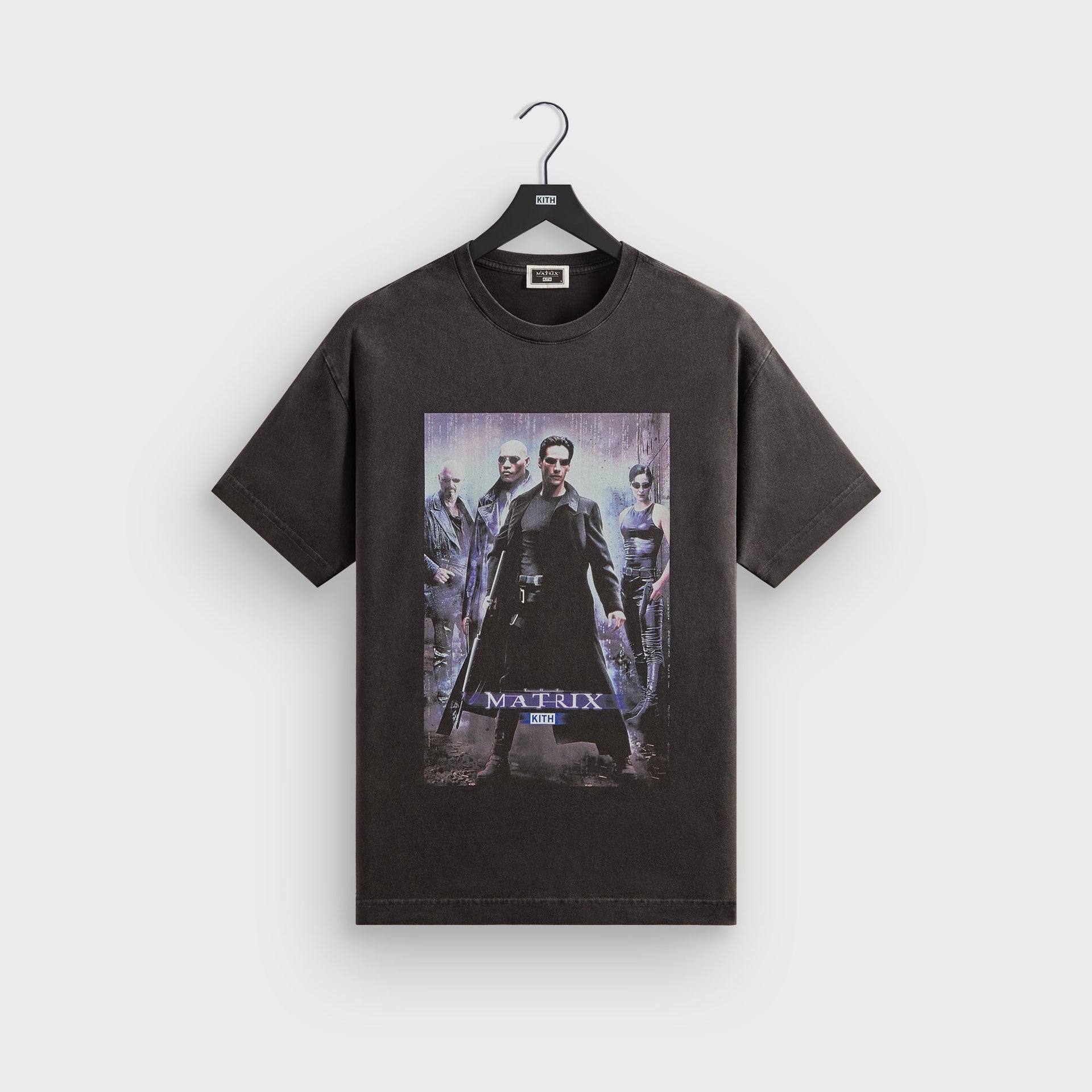Kith for The Matrix Poster Vintage Tee - Black