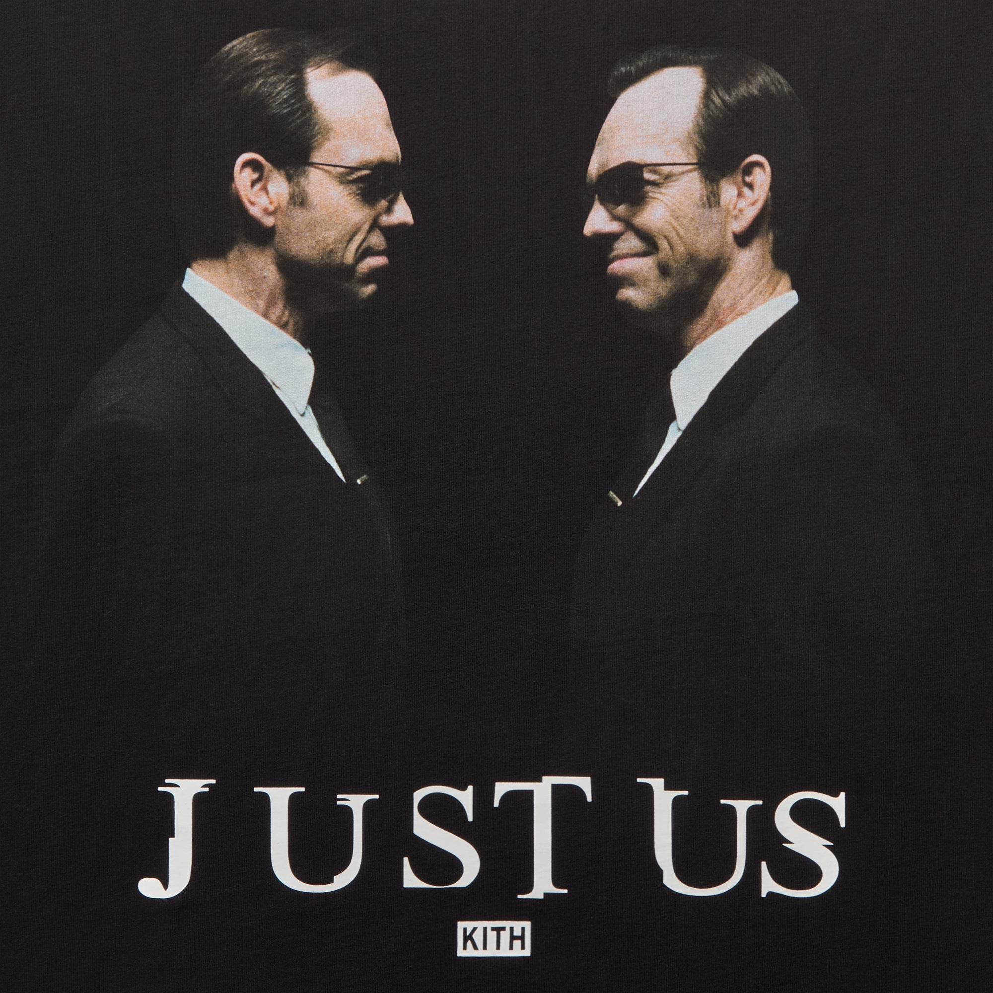 Kith for The Matrix The Agent Just Us Tee - Black – Kith UK