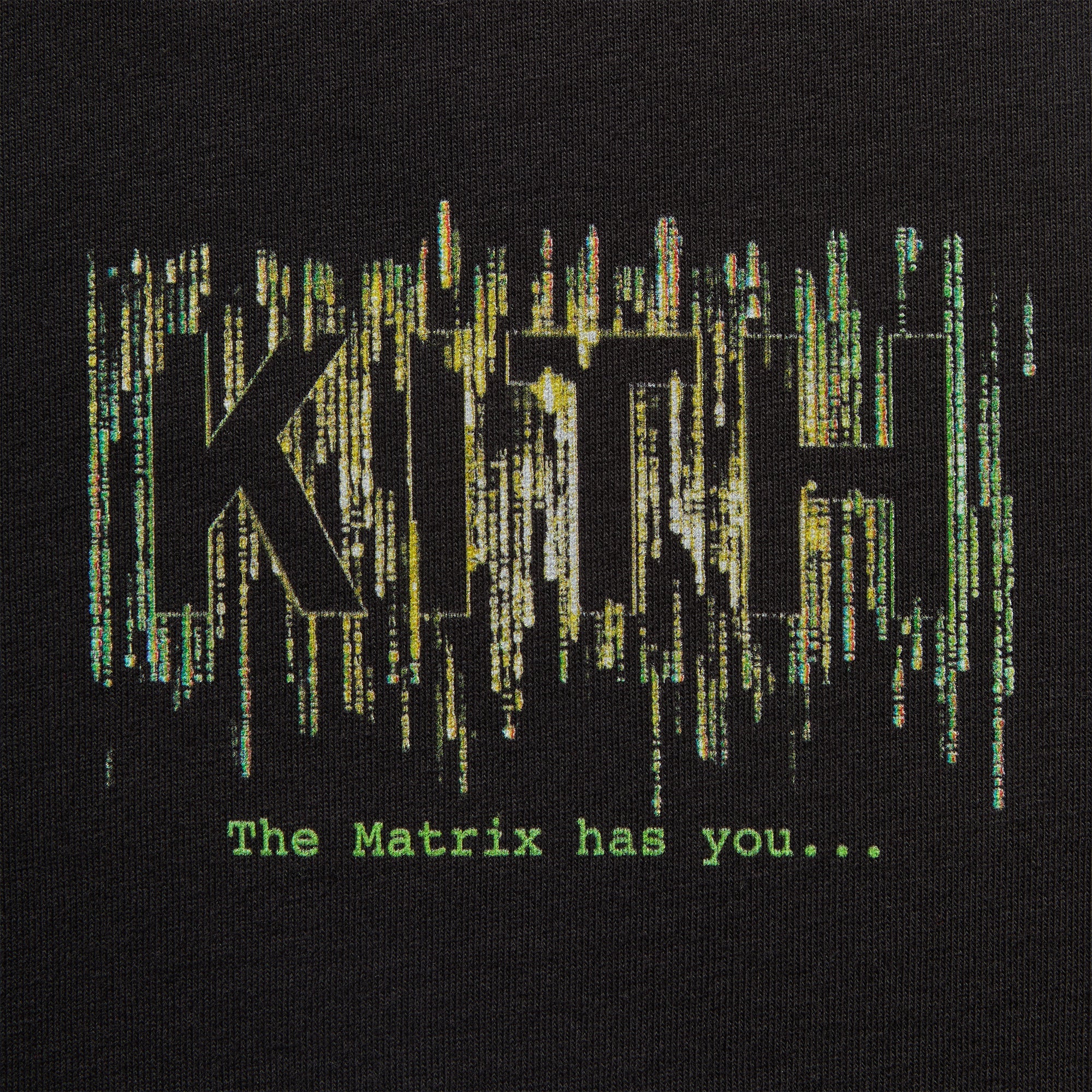 Kith for The Matrix The Matrix Has You Tee - Black – Kith UK