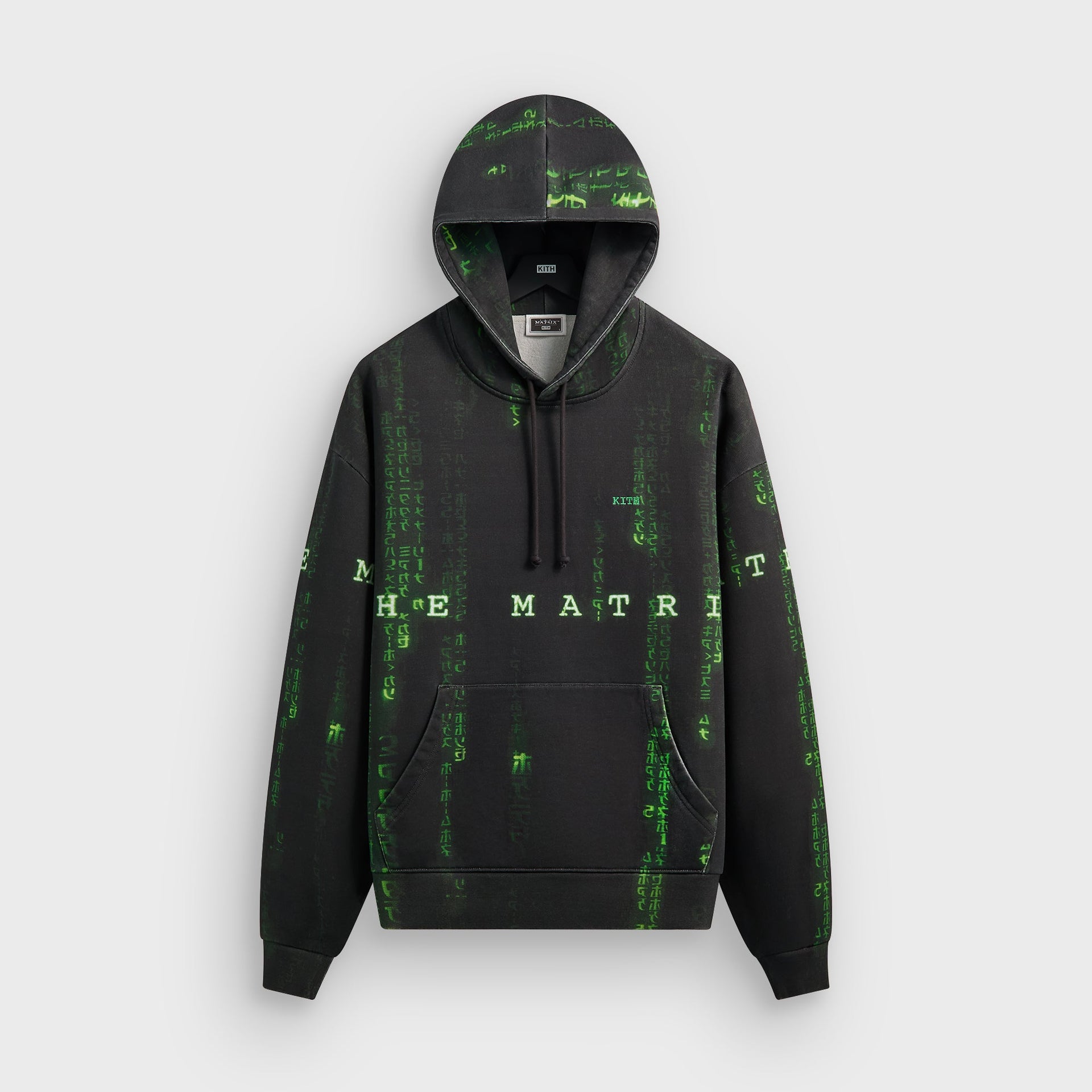 Kith for The Matrix Code Vintage Nelson Hoodie - Black