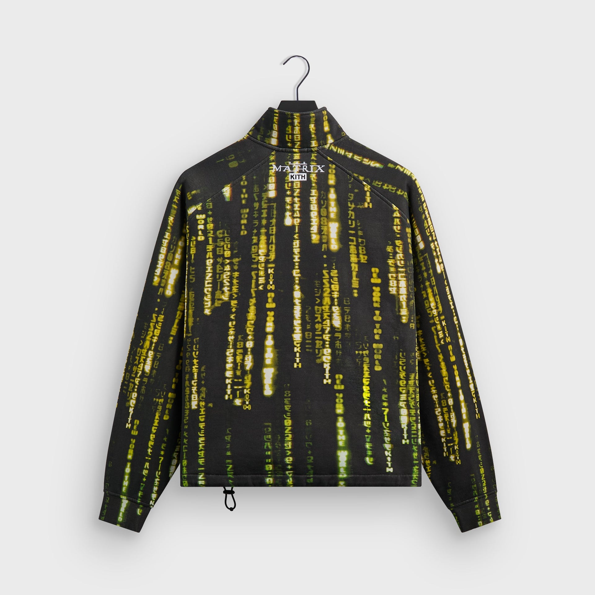 Kith for The Matrix Code Vintage Nelson Quarter Zip - Black
