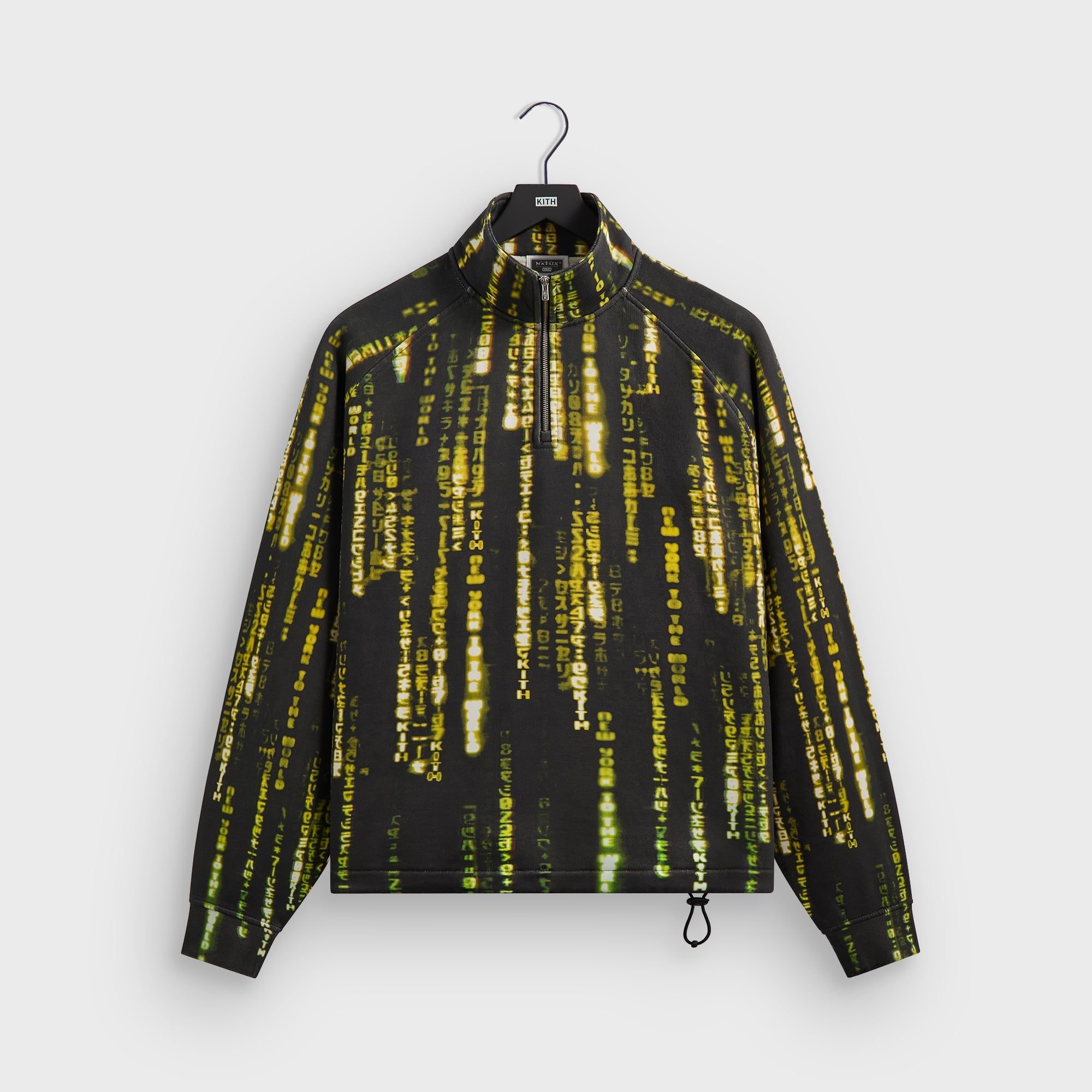 Kith for The Matrix Vance Satin Bomber Jacket - Black – Kith UK