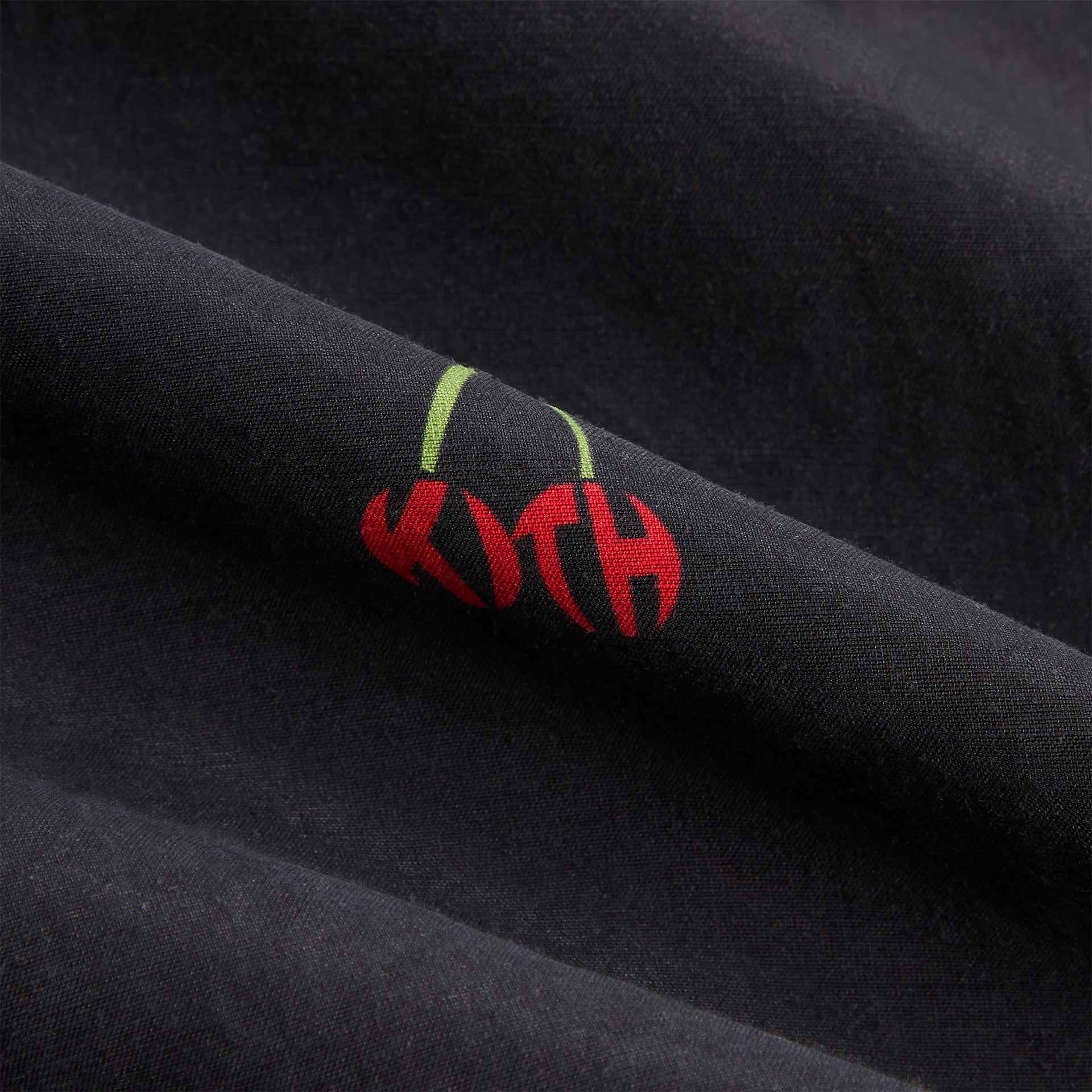 Kith Printed Cherry Cupro Linen Beckham Buttondown - Black