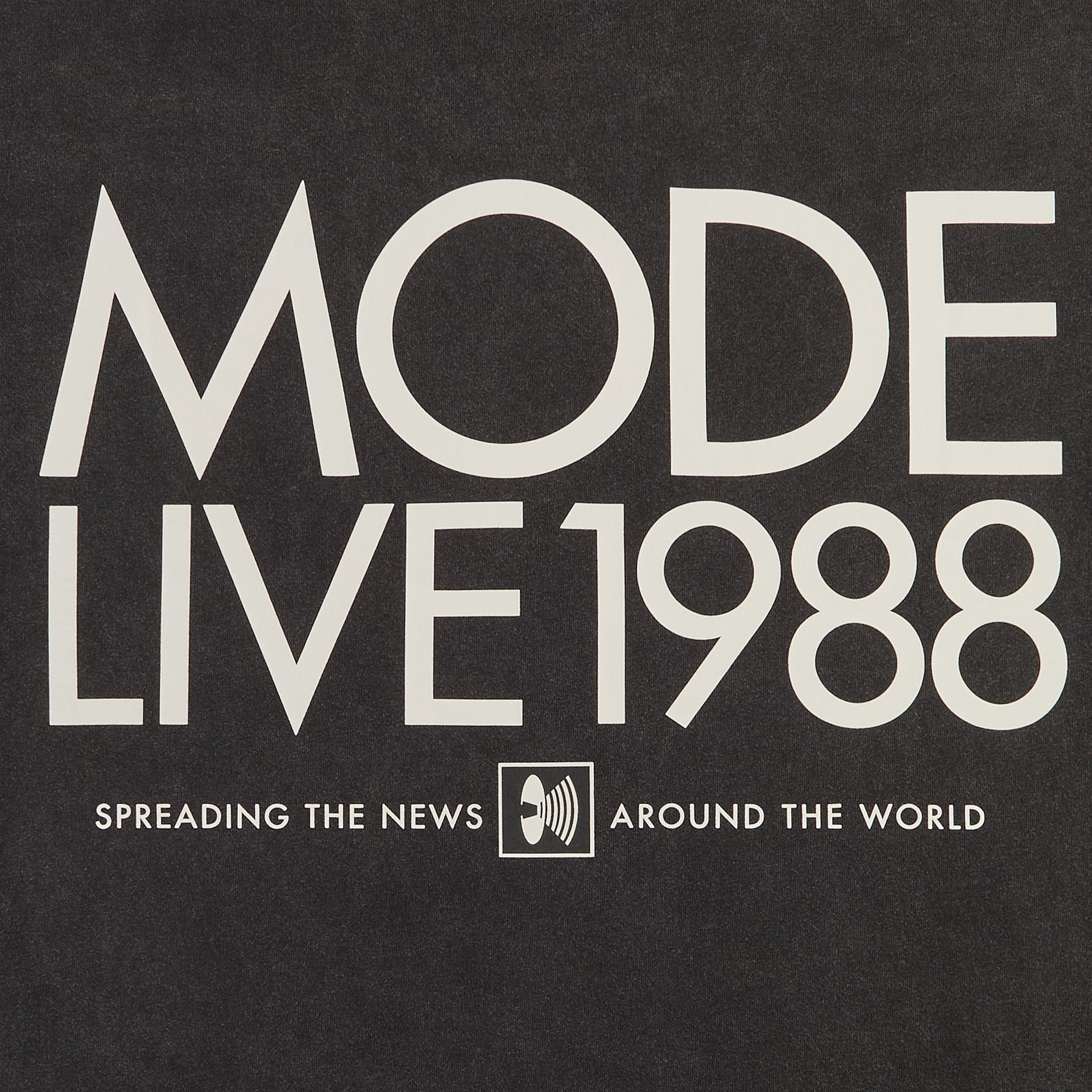 Kith Records for Depeche Mode 101 Live Vintage Alex Tee - Black