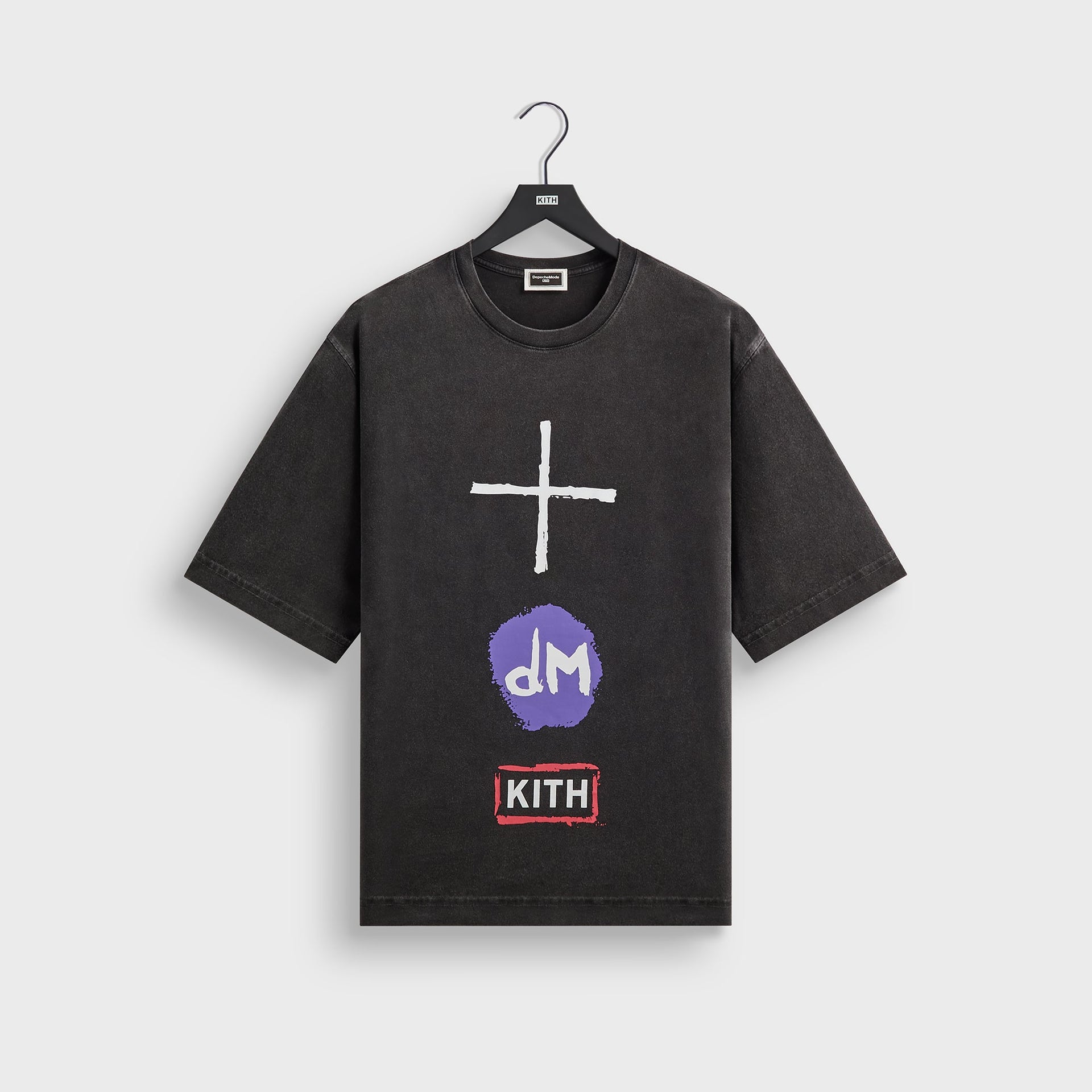 Kith Records for Depeche Mode Devotional Tour Vintage Alex Tee - Black