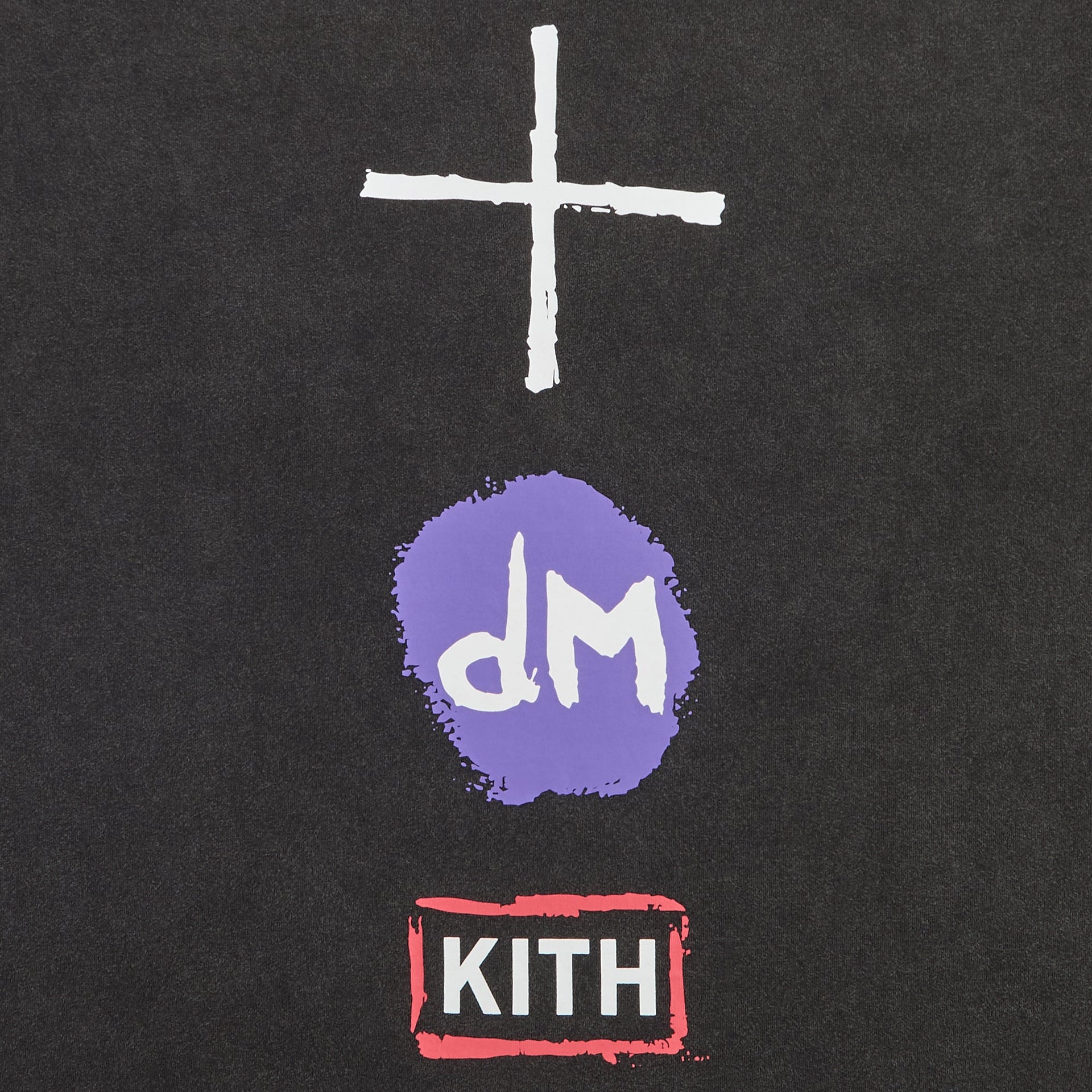 Kith Records for Depeche Mode Devotional Tour Vintage Alex Tee - Black