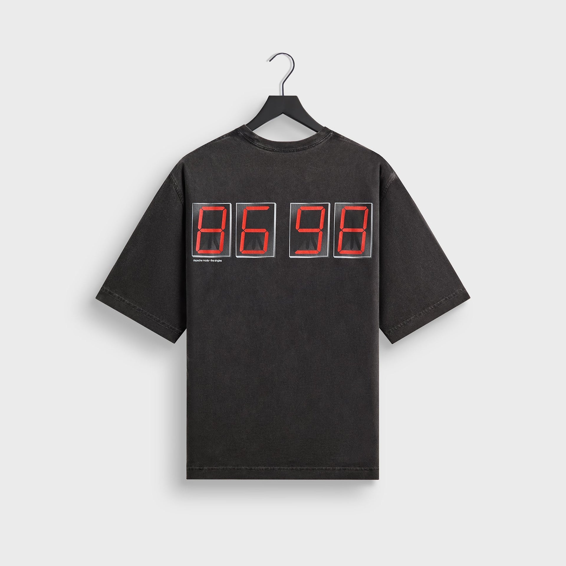 Kith Records for Depeche Mode The Singles Vintage Alex Tee - Black