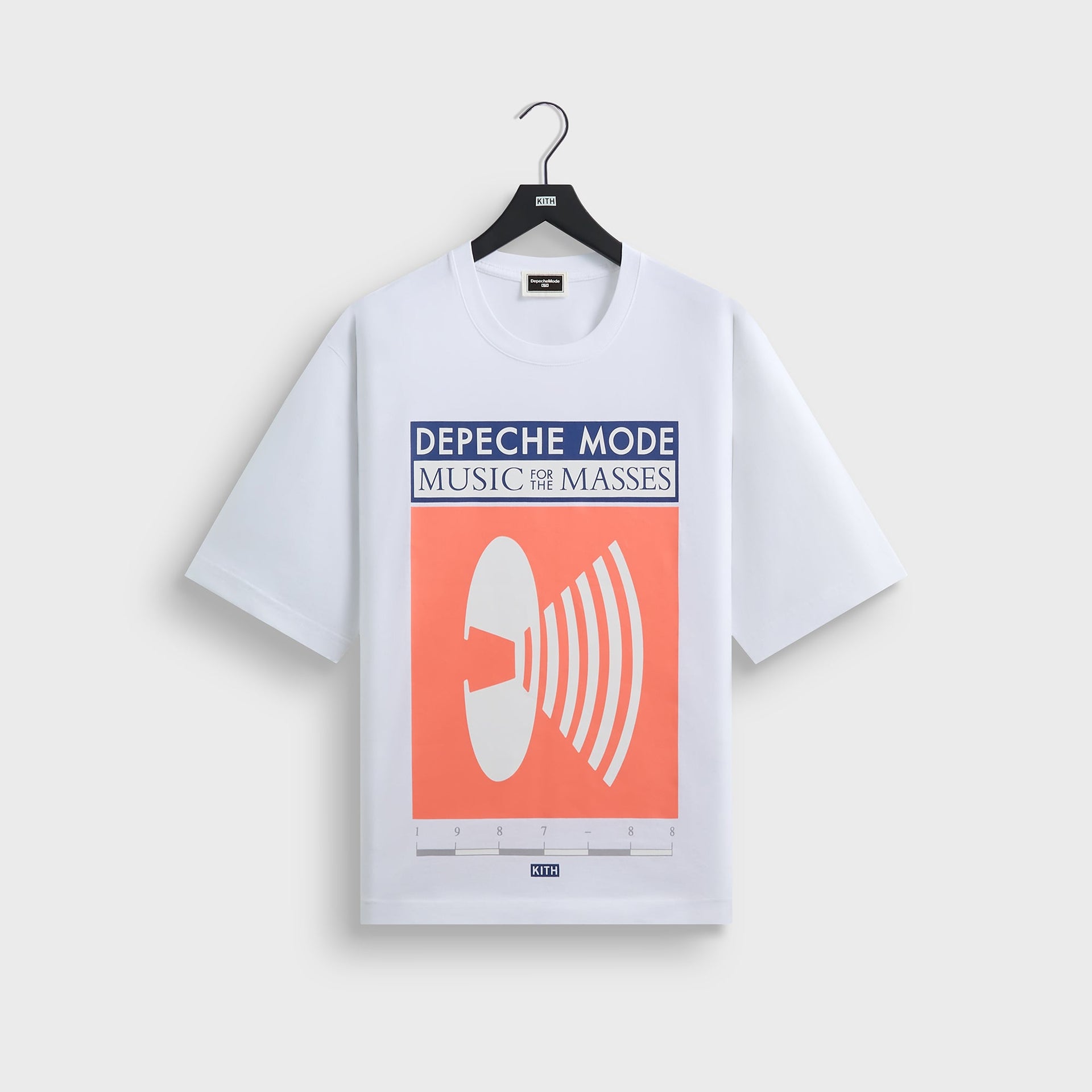 Kith Records for Depeche Mode Masses Tour Vintage Alex Tee - White