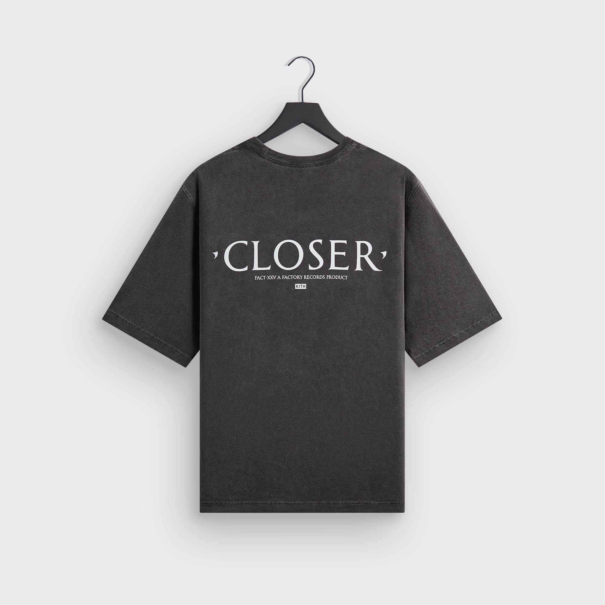 Kith Records for Joy Division Closer Vintage Alex Tee - Black