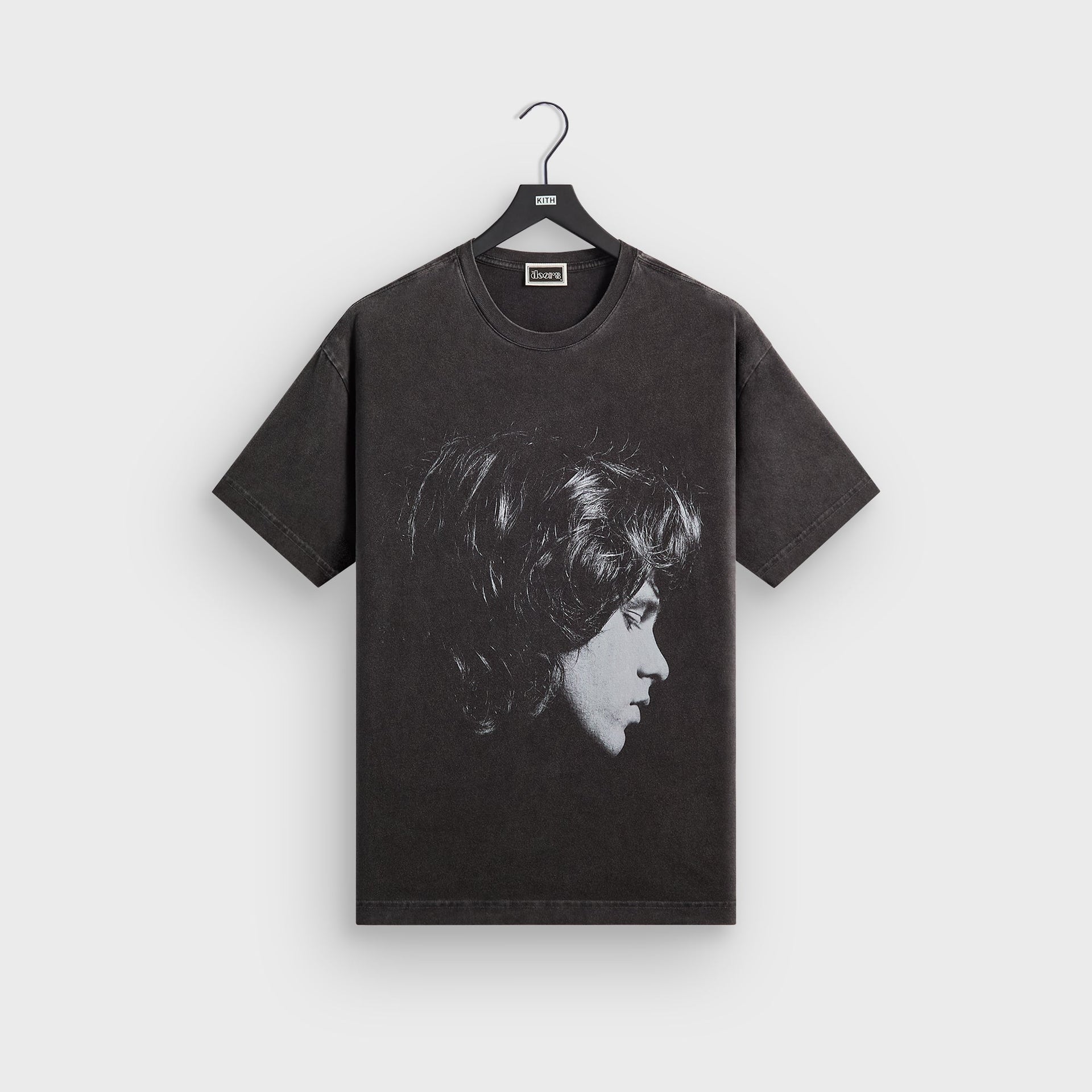 Kith Records for The Doors Morrison Logo Vintage Tee - Black