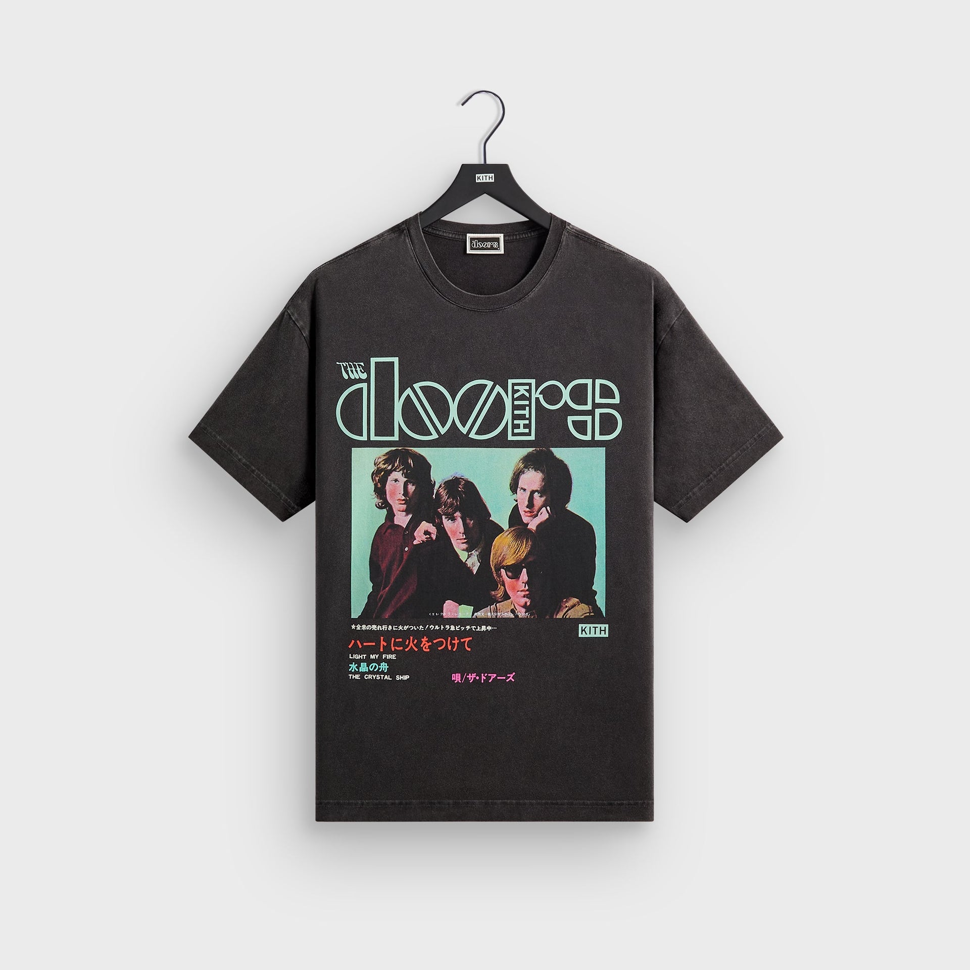 Kith Records for The Doors Japan Import Vintage Tee - Black