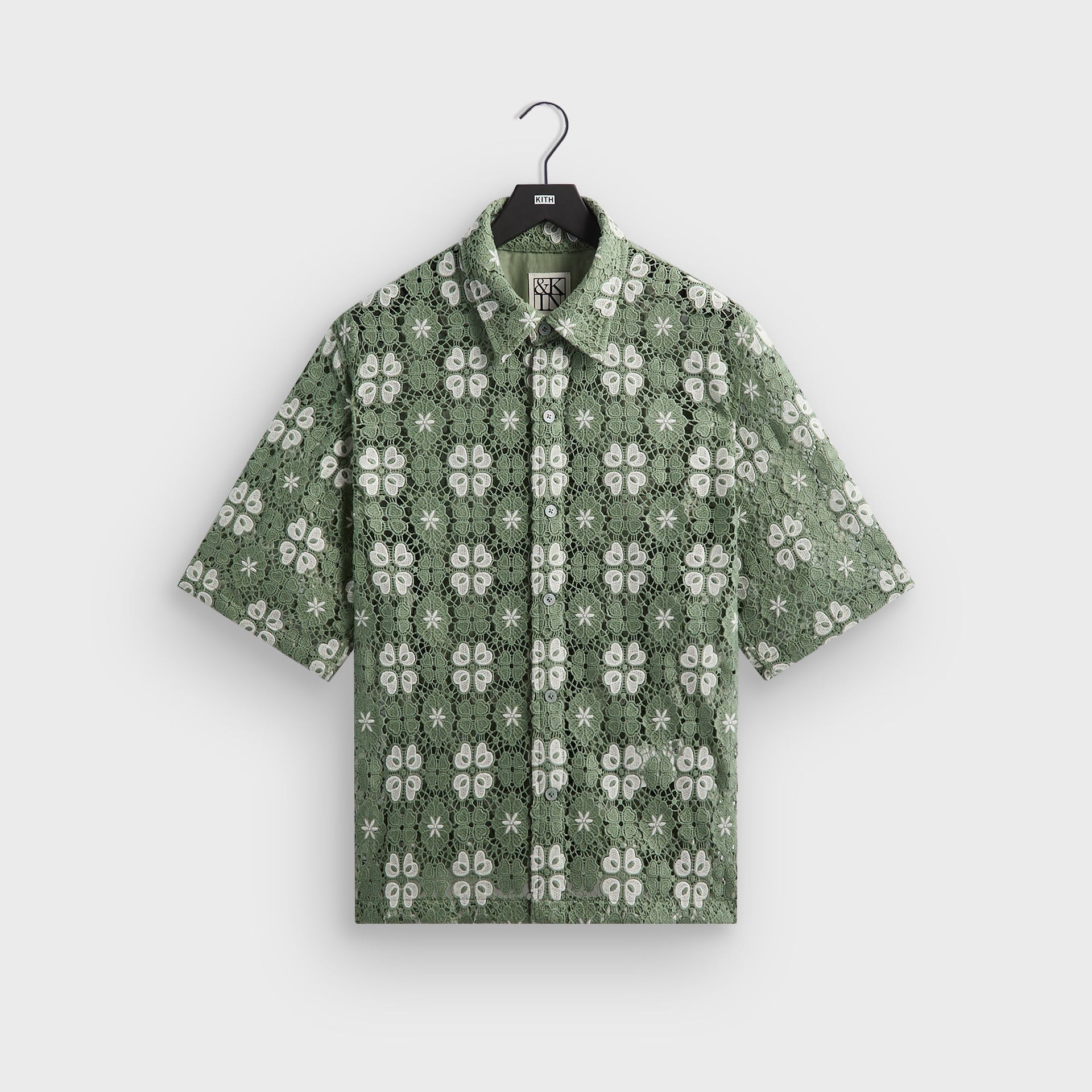 &Kin Retro Floral Lace Harvey Shirt - Cavan - PH