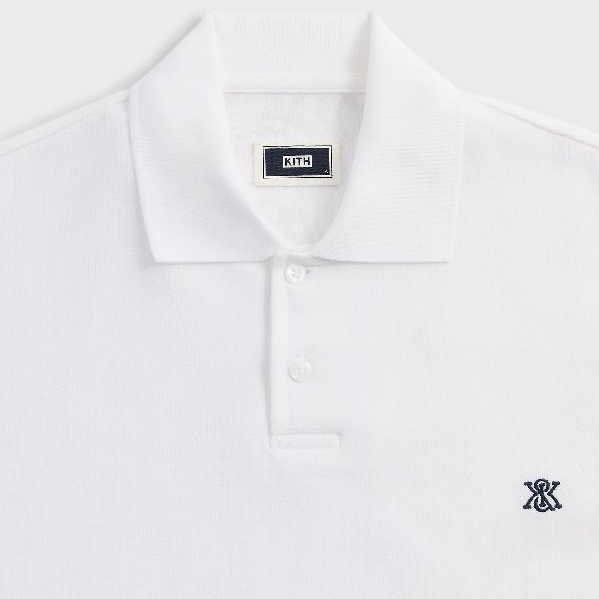 Kith Pique Ainslie Polo - White