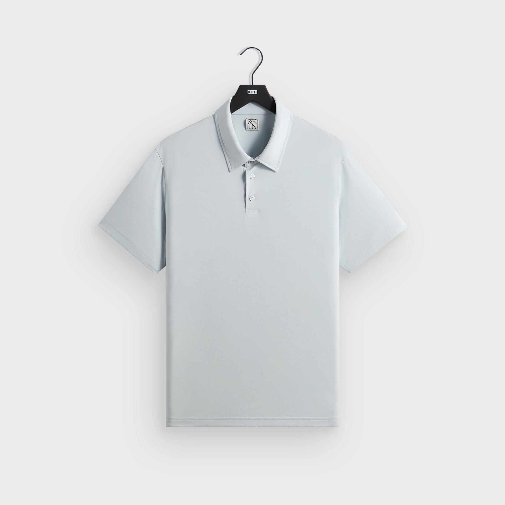 &Kin Soft Modal Blend Heathrow Polo - Light Indigo