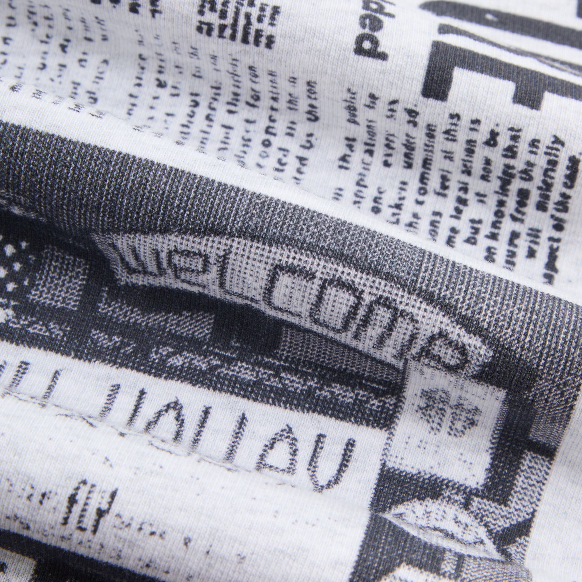 Kith for Back to the Future Newspaper All-Over Printed Nelson