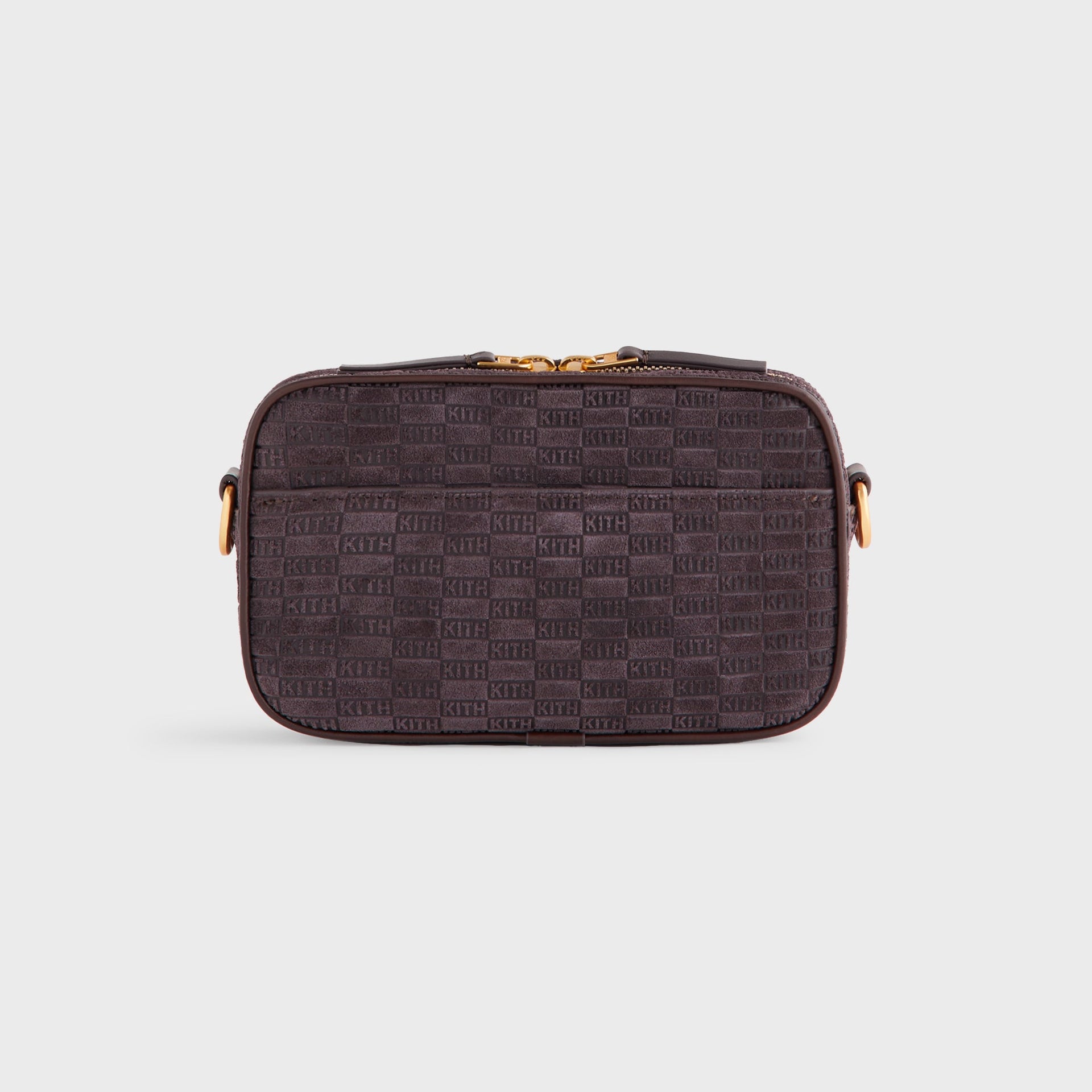 Kith Monogram Suede Crosswalk K20 Bag - Incognito