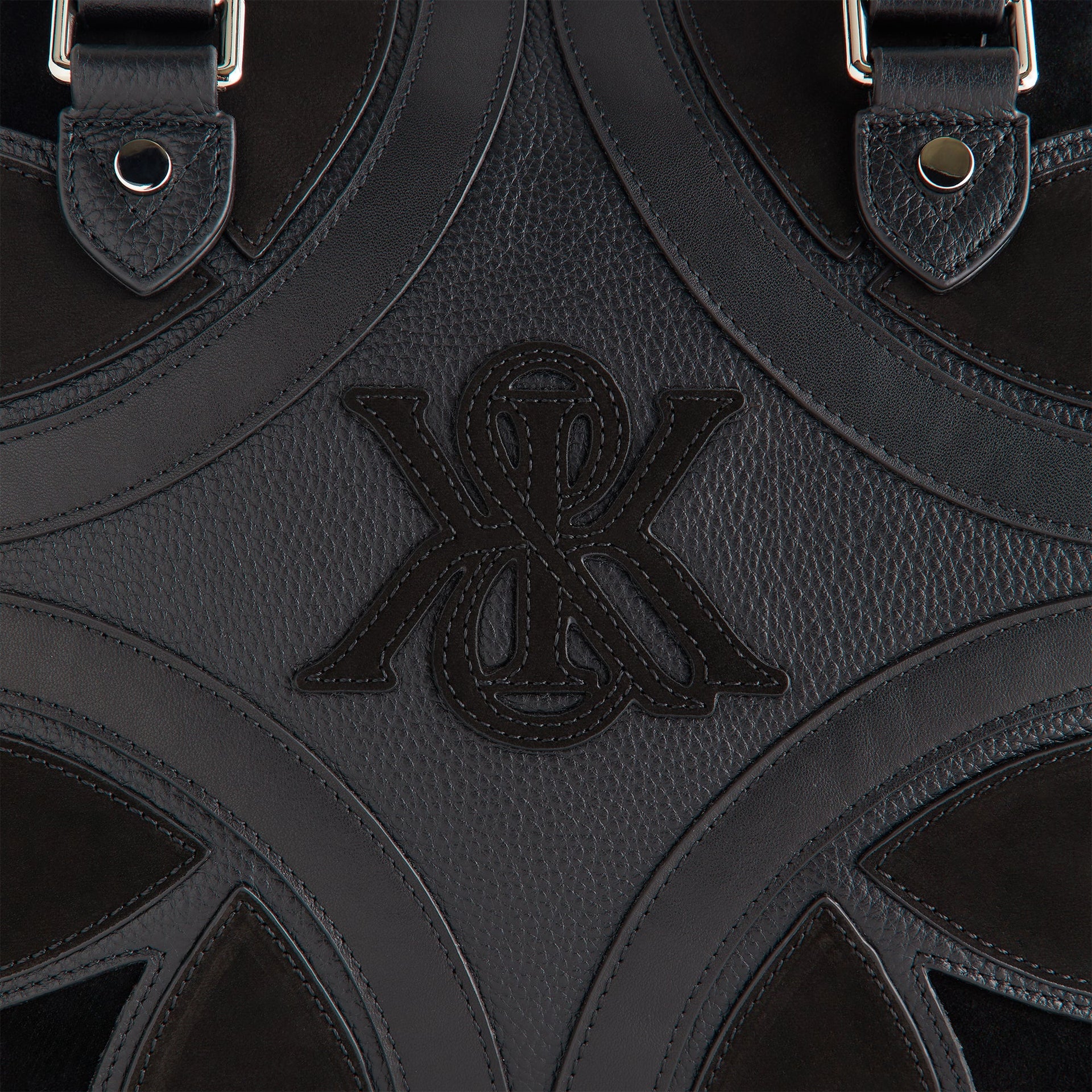 Kith Tile Applique Traveler K40 Bag - Black