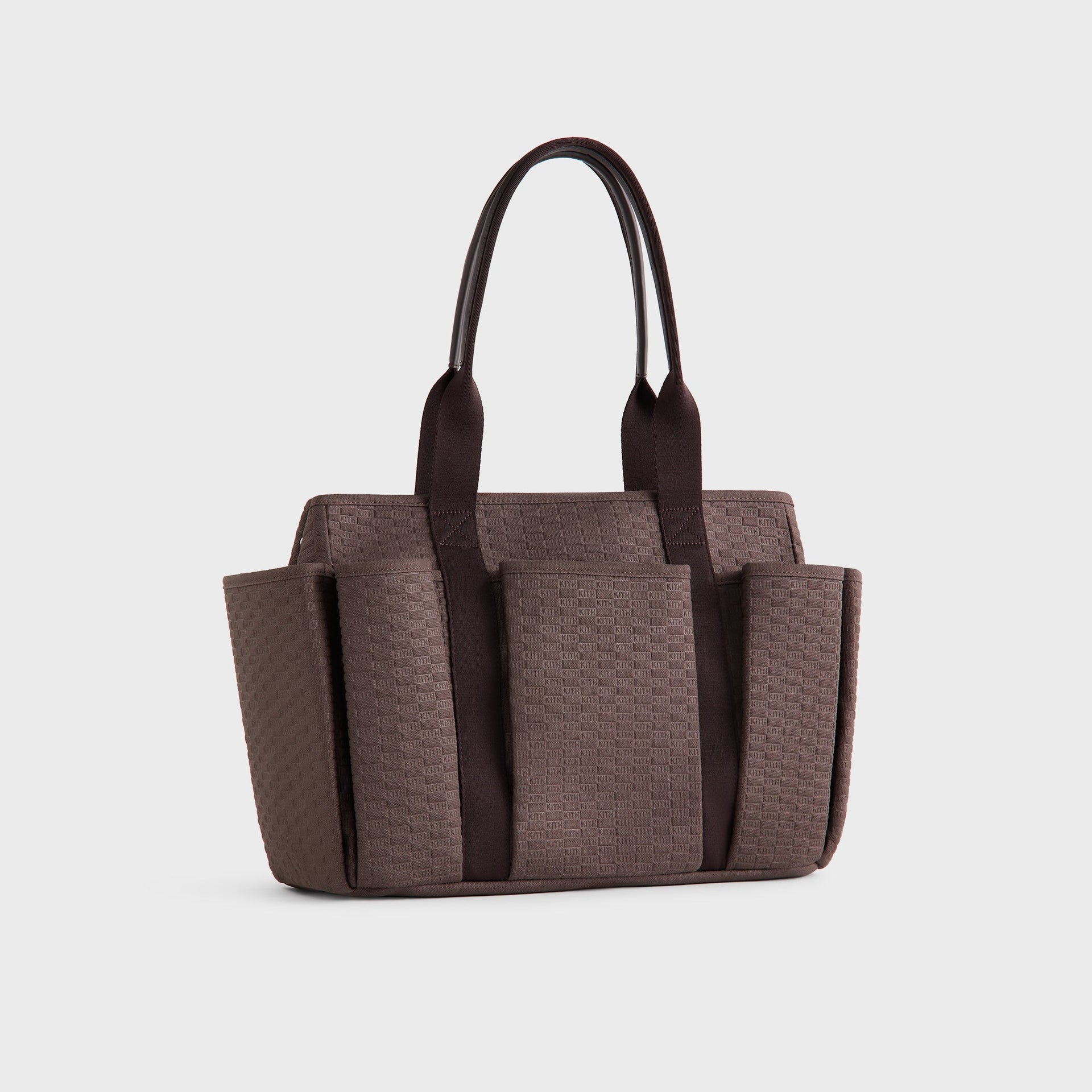Kith Monogram Canvas Tote Bag - Kindling