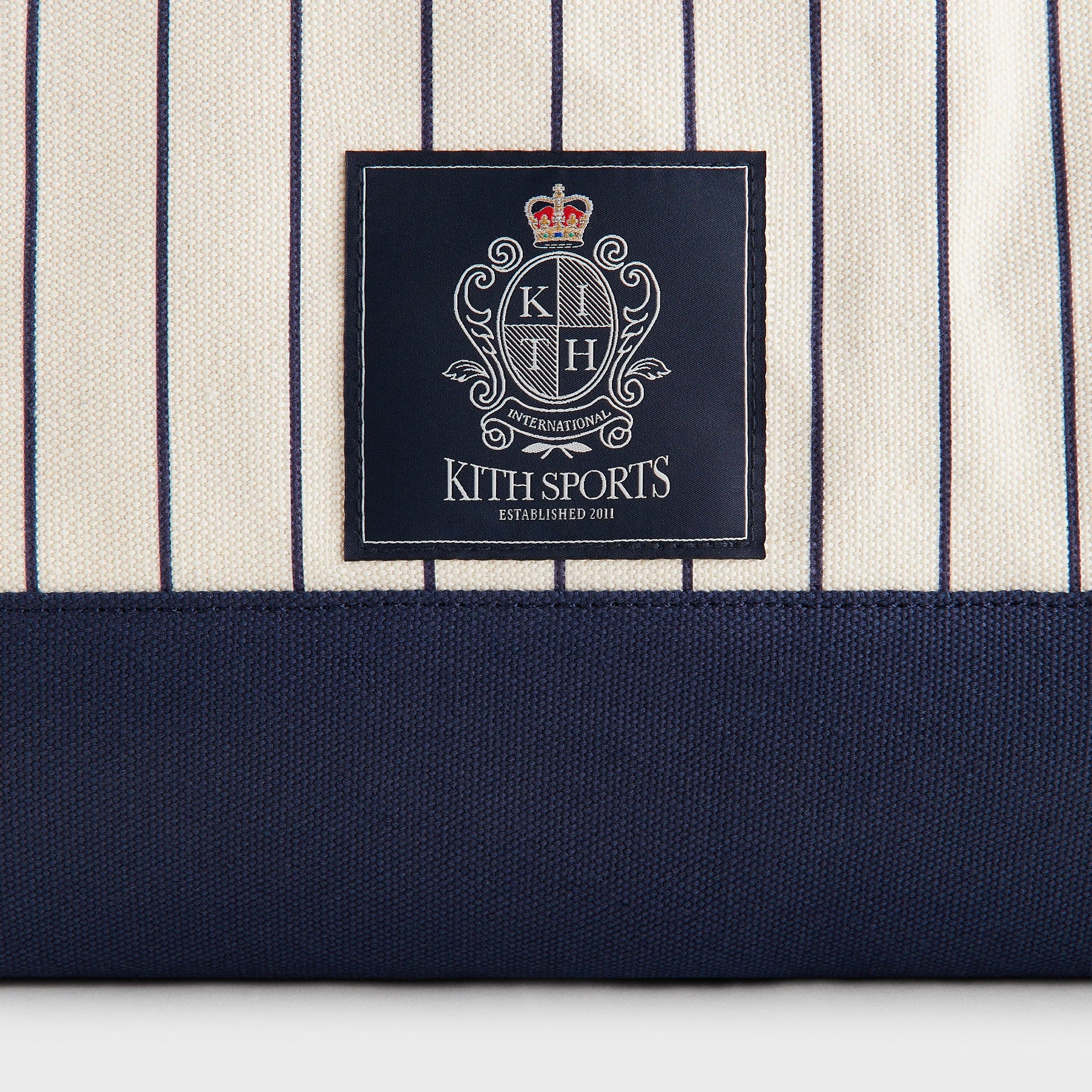 Kith for the New York Yankees Pinstripe Tote Bag - Sandrift
