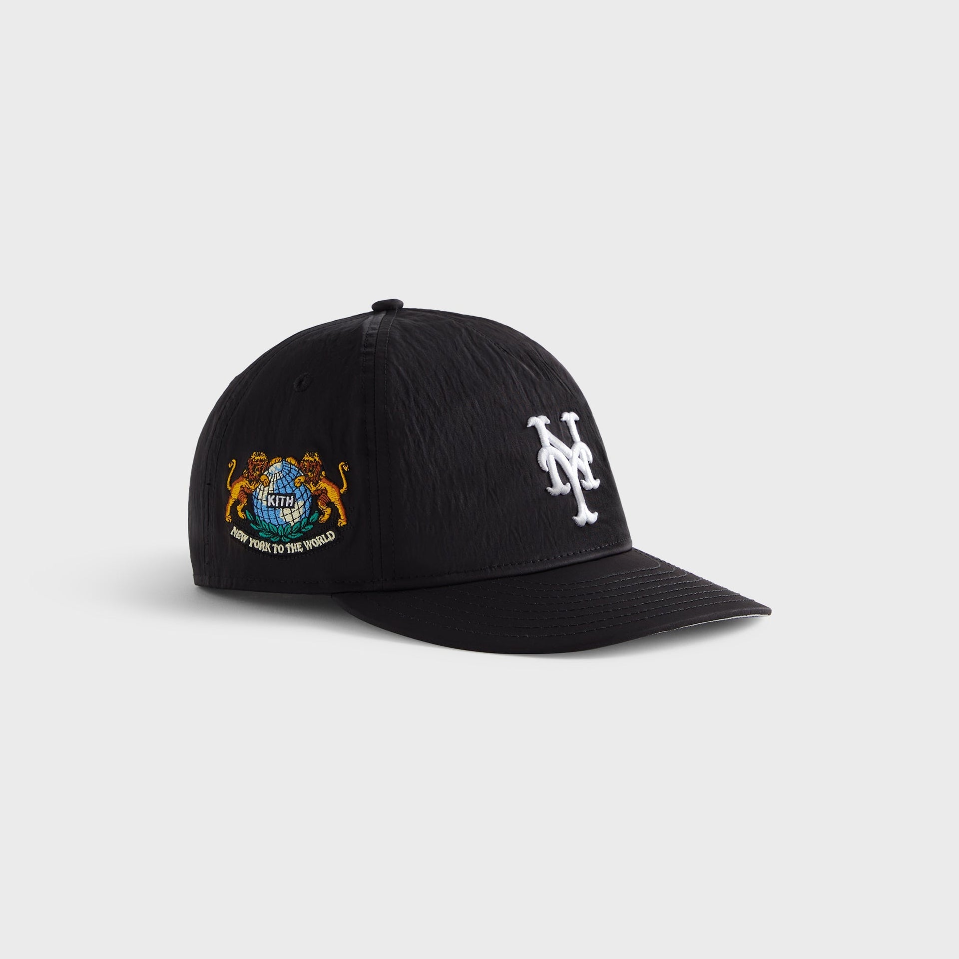 Kith & New Era for the New York Mets Nylon 9FIFTY A-Frame - Black